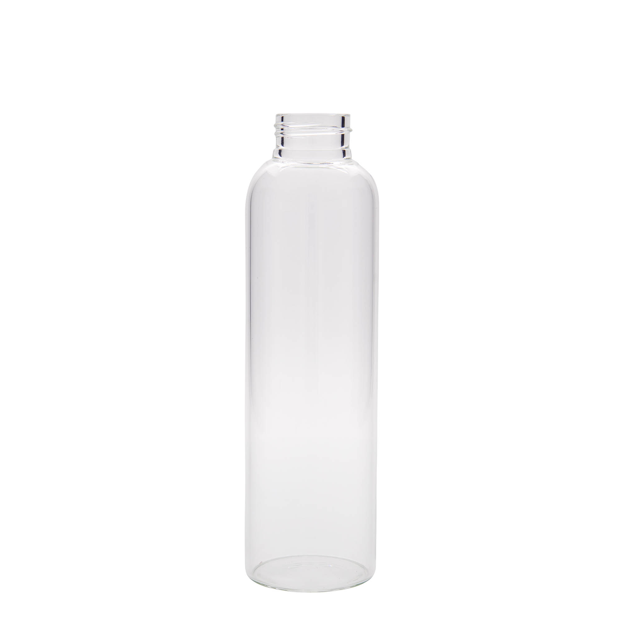 500 ml water bottle 'Perseus', glass, closure: screw cap