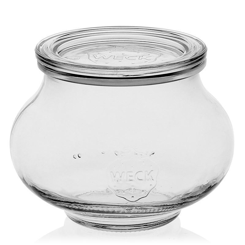 560 ml WECK decorative jar, closure: round rim