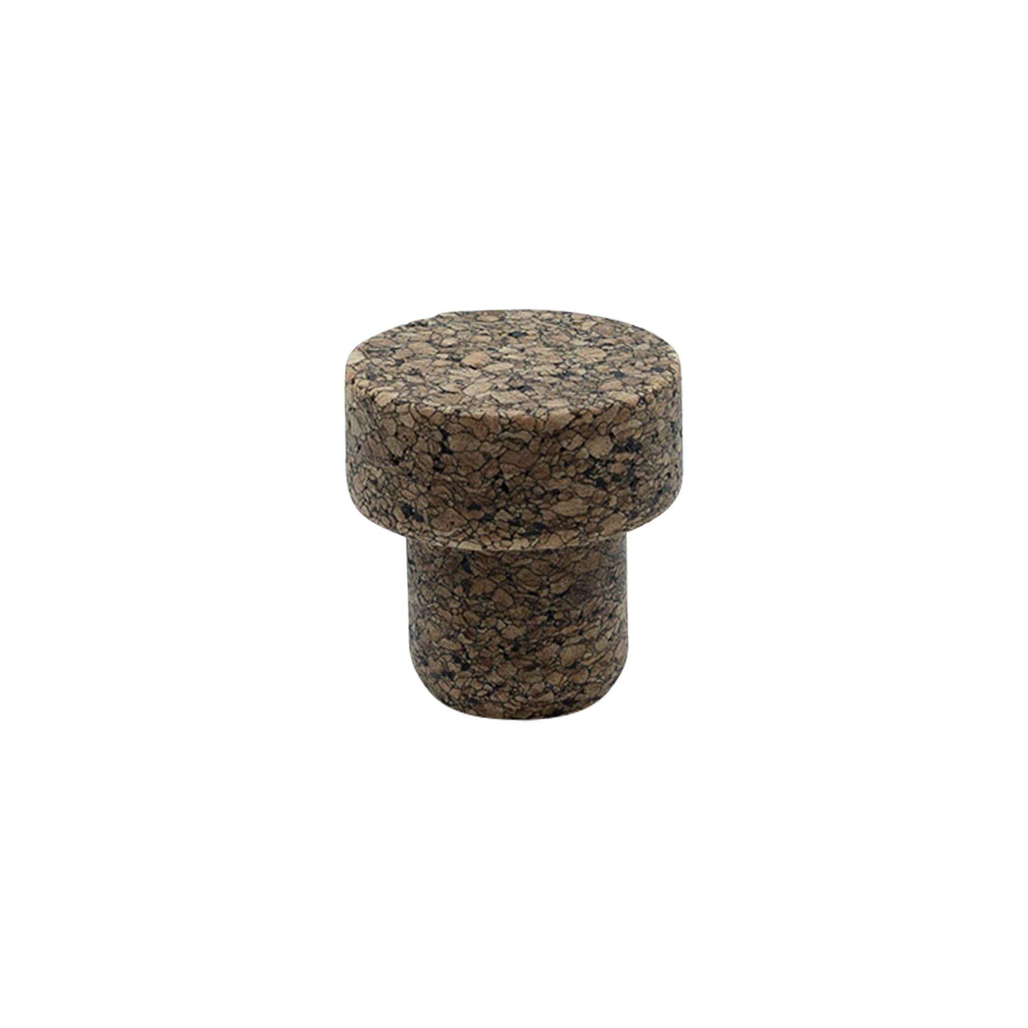 22.5 mm mushroom cork 'Sharp', Corkcoal, for opening: cork