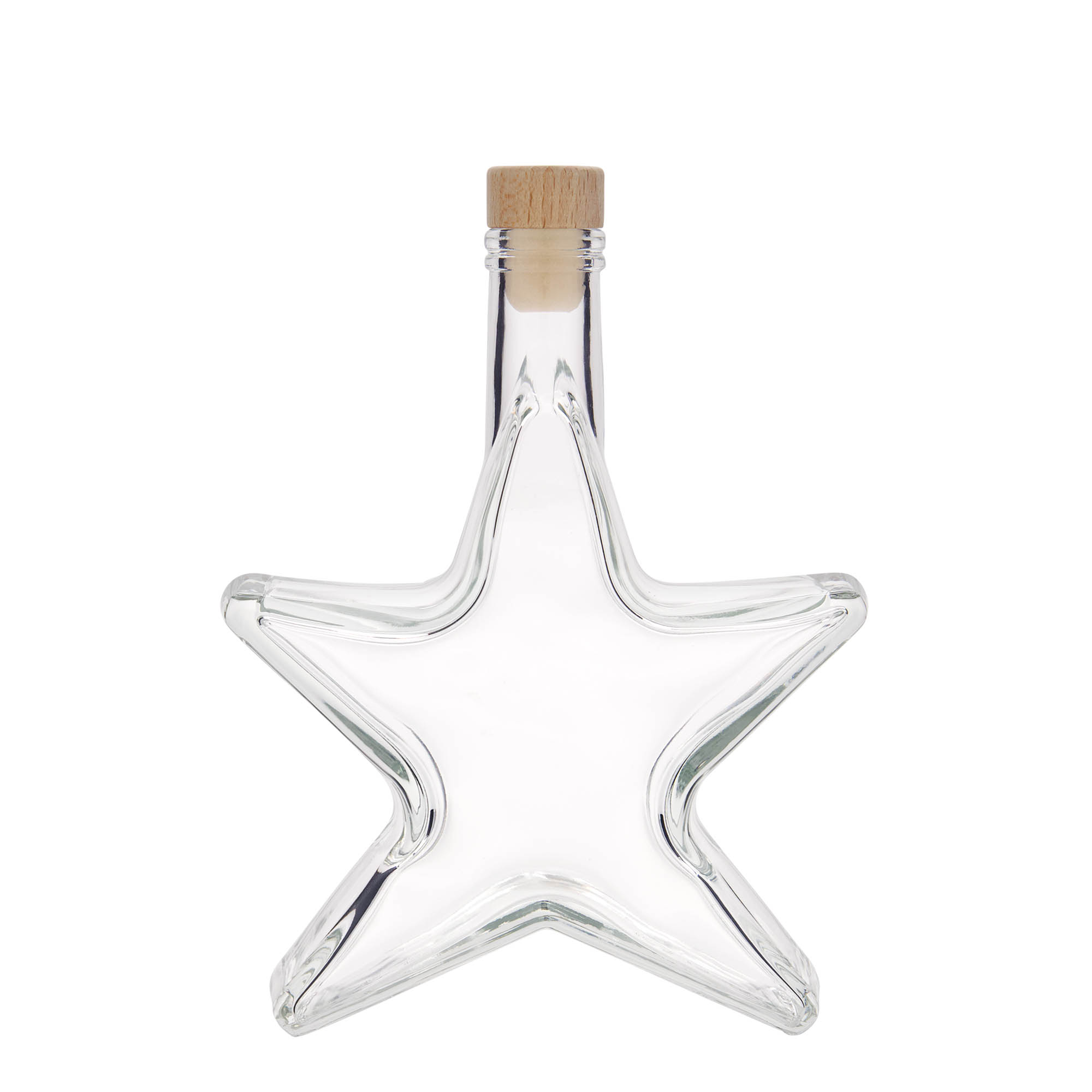 350 ml glass bottle 'Star', closure: cork