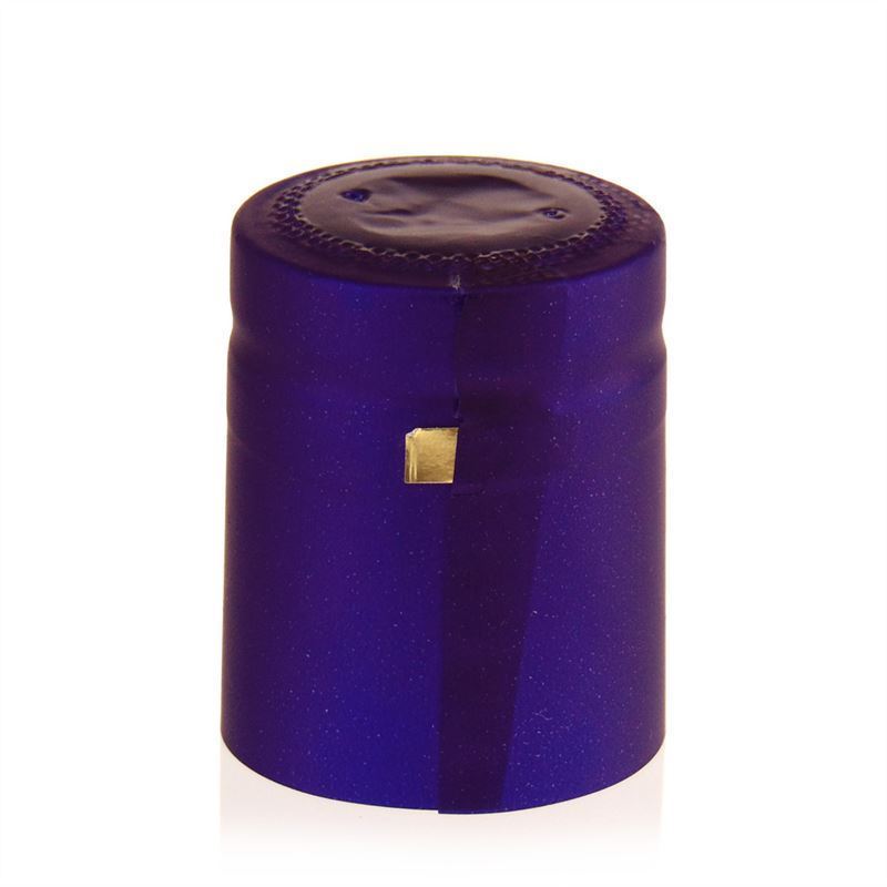 Heat shrink capsule 32x41, PVC plastic, violet