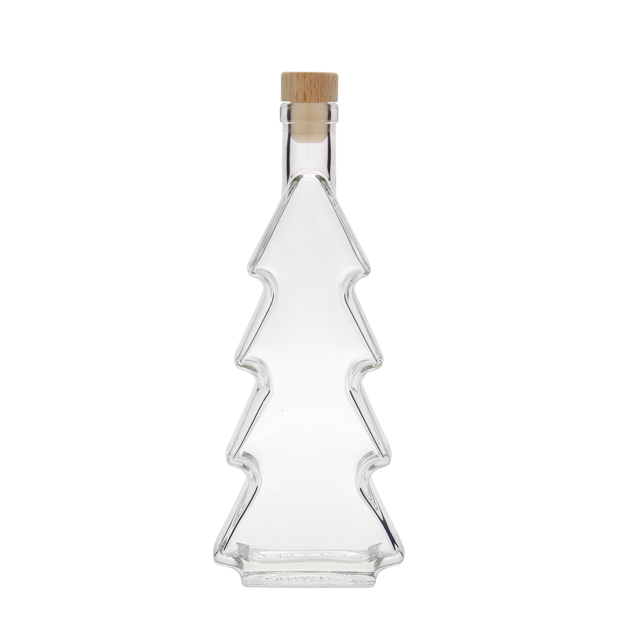 350 ml glass bottle 'Christmas Tree', closure: cork