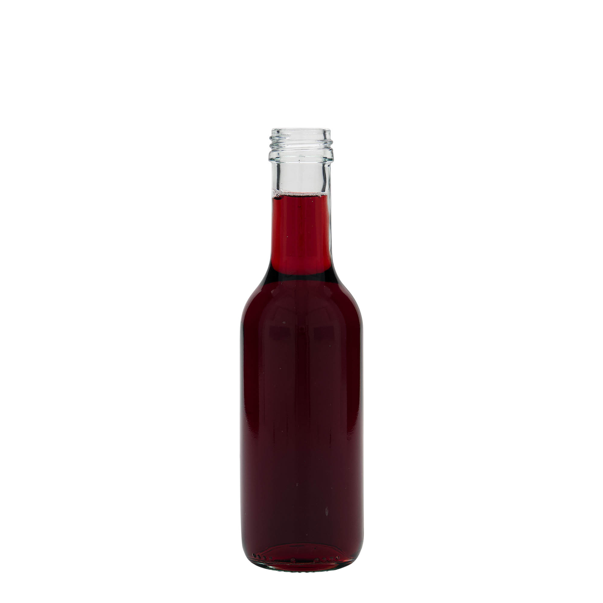 187 ml glass bottle 'Bordeaux Airline', closure: PP 28