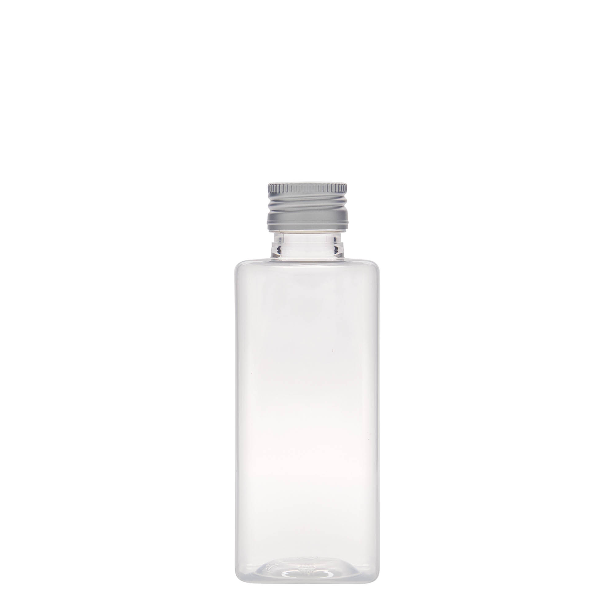 250 ml PET bottle 'Karl', square, plastic, closure: PP 28