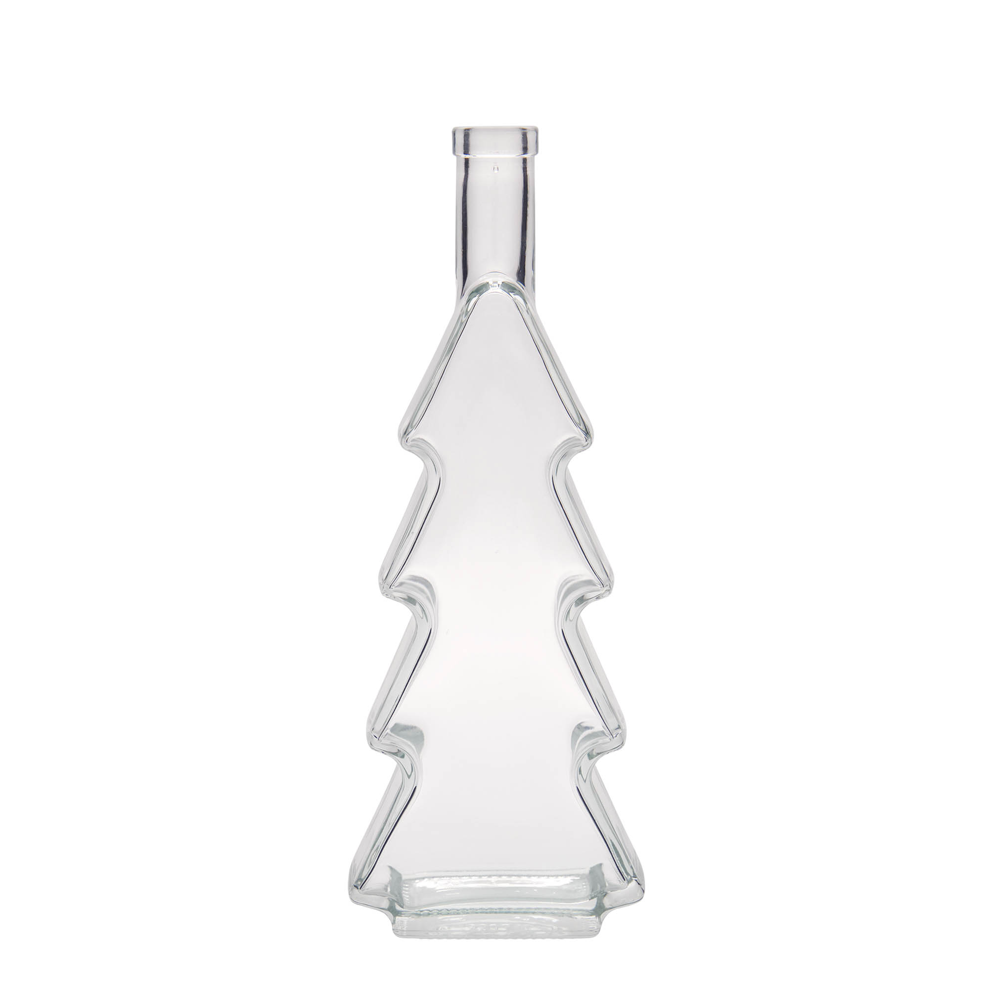 500 ml glass bottle 'Christmas Tree', closure: cork