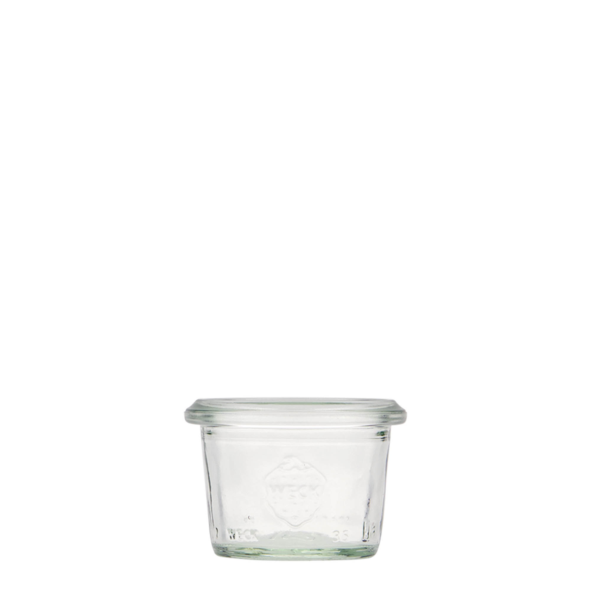 35 ml WECK cylindrical jar, closure: round rim