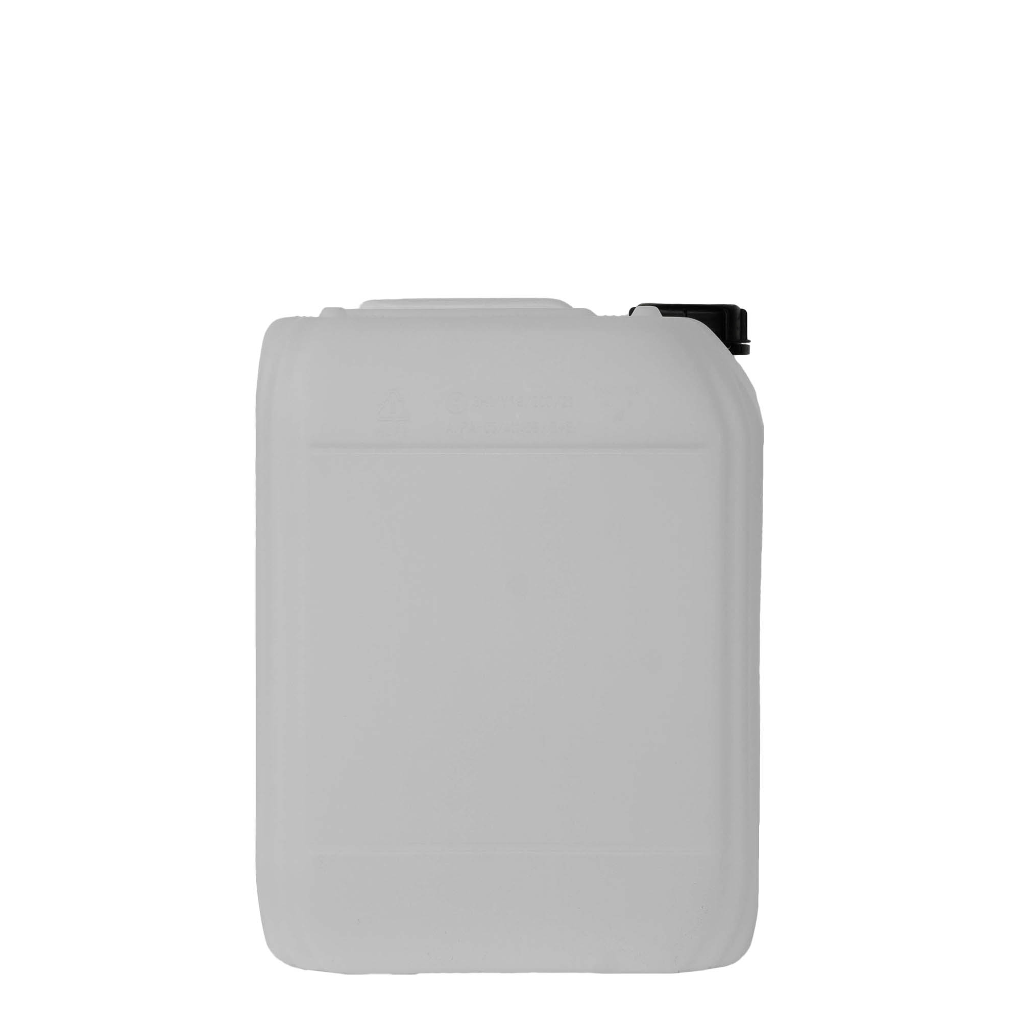 20 l canister, rectangular, HDPE plastic, natural, closure: ND 60