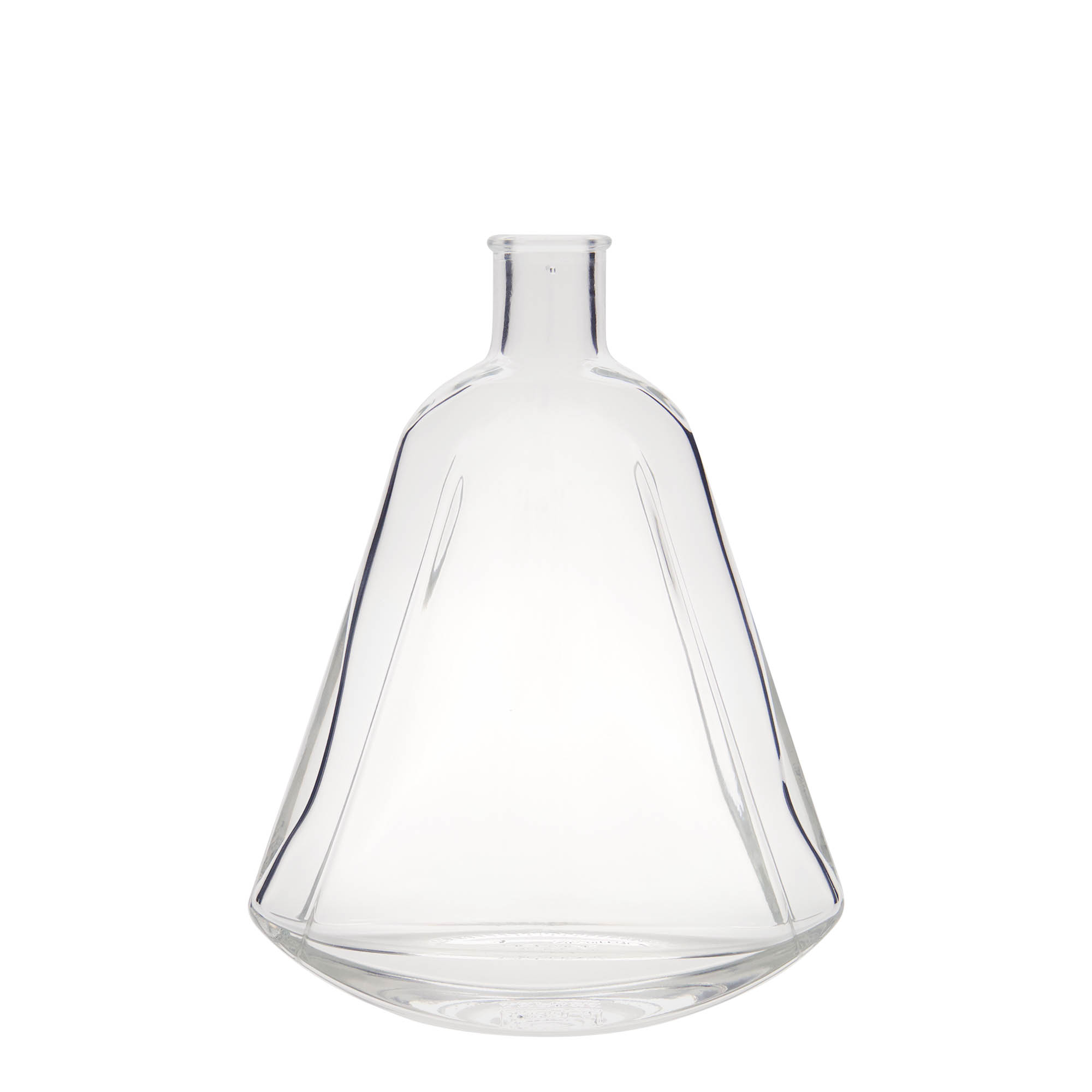 350 ml glass bottle 'Maurizio', oval, closure: cork