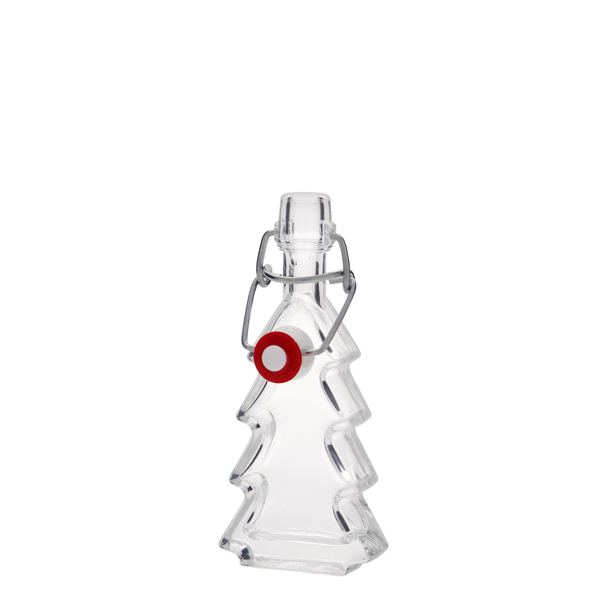 40 ml glass bottle 'Christmas Tree', closure: swing top