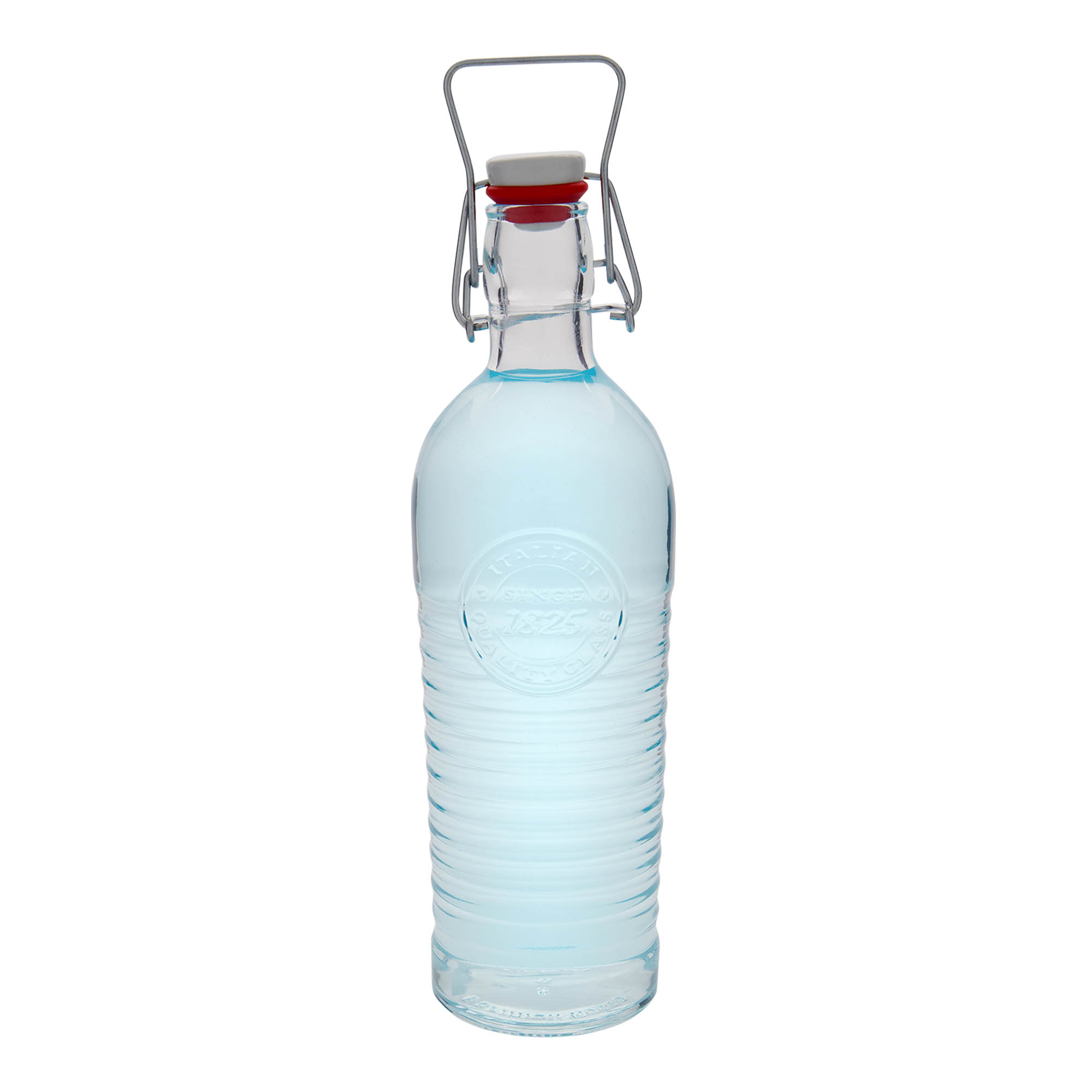 1,200 ml glass bottle 'Officina 1825', closure: swing top