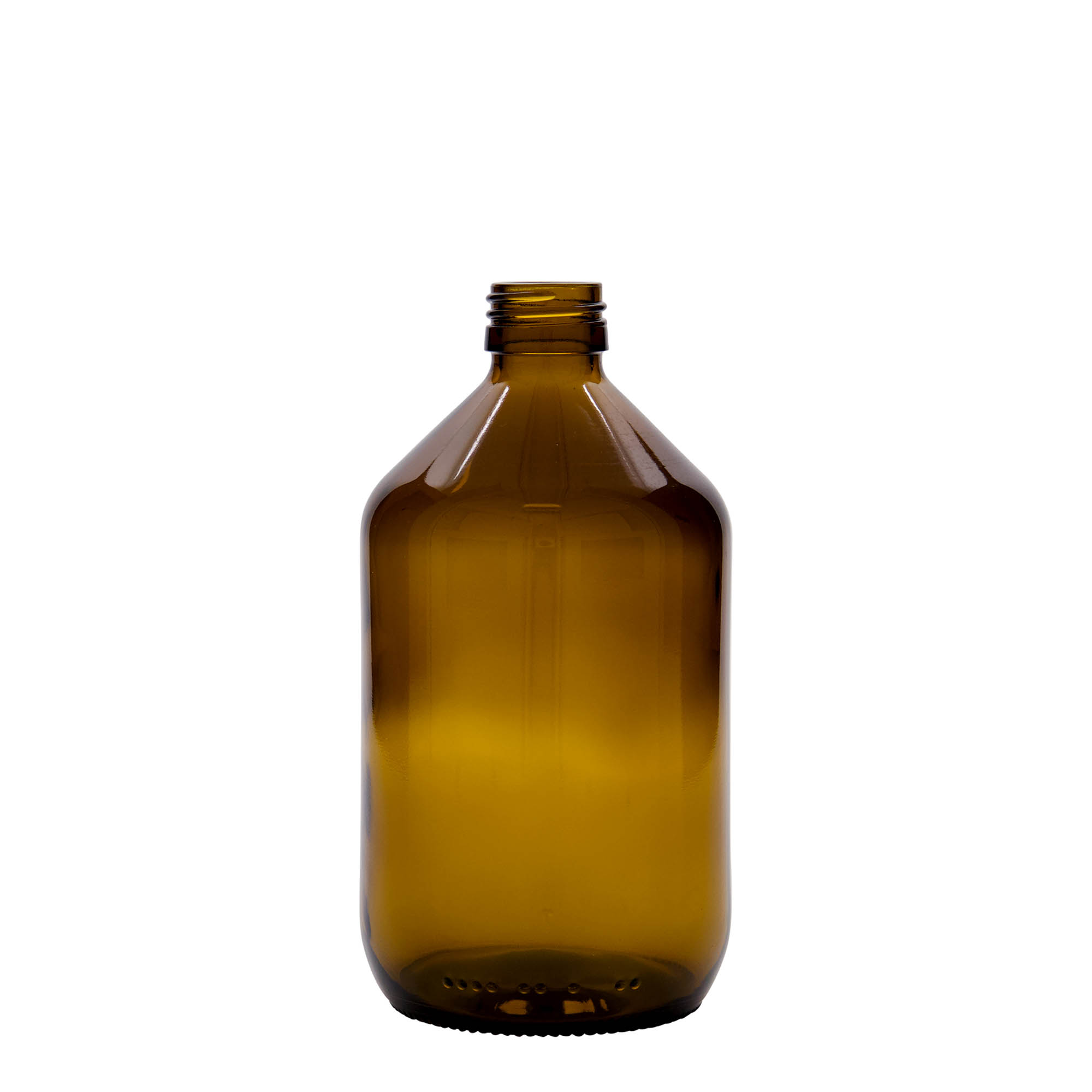 500 ml medicine bottle, brown, glass, closure: PP 28