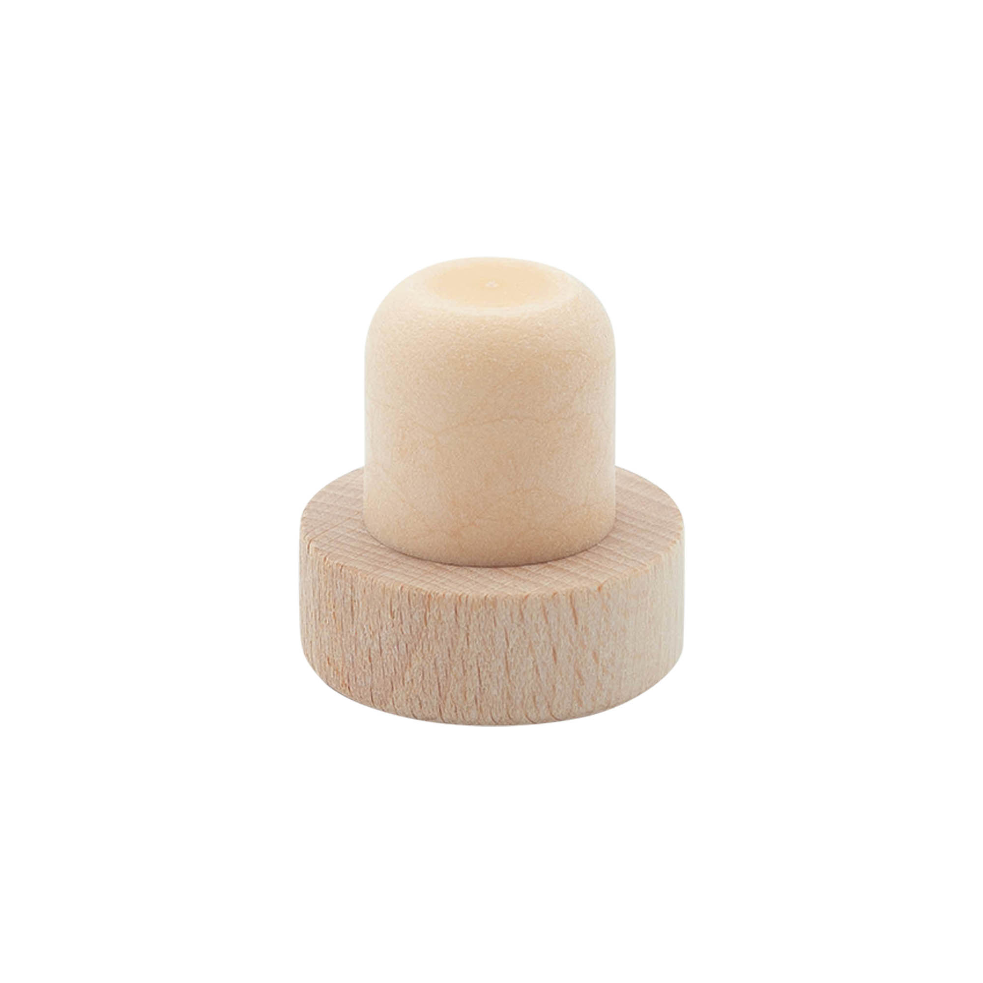 21.5 mm mushroom cork, wood, for opening: cork