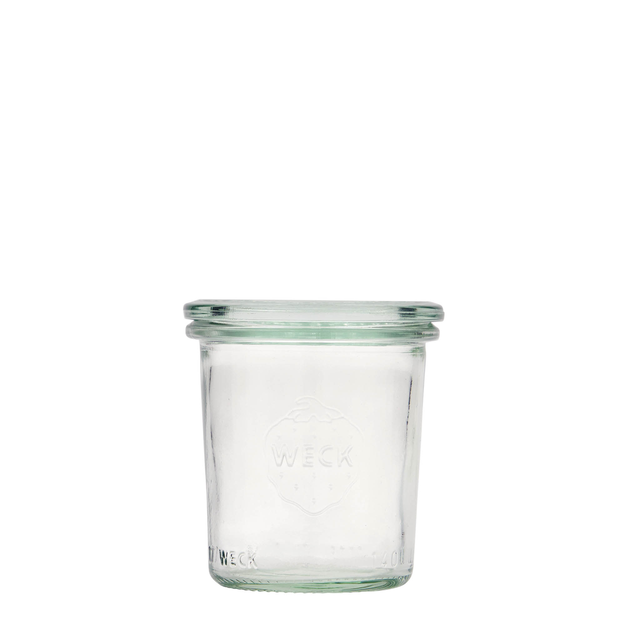 140 ml WECK cylindrical jar, closure: round rim