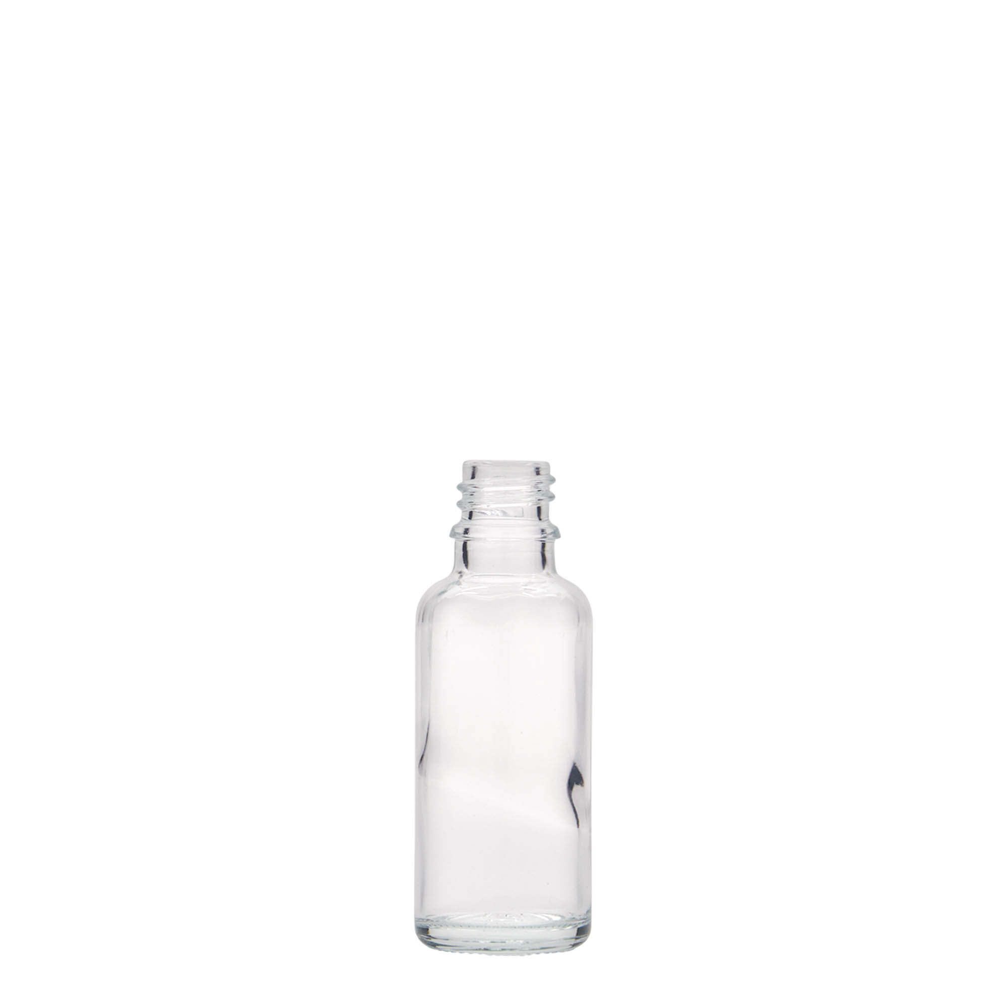 30 ml medicine bottle, glass, closure: DIN 18