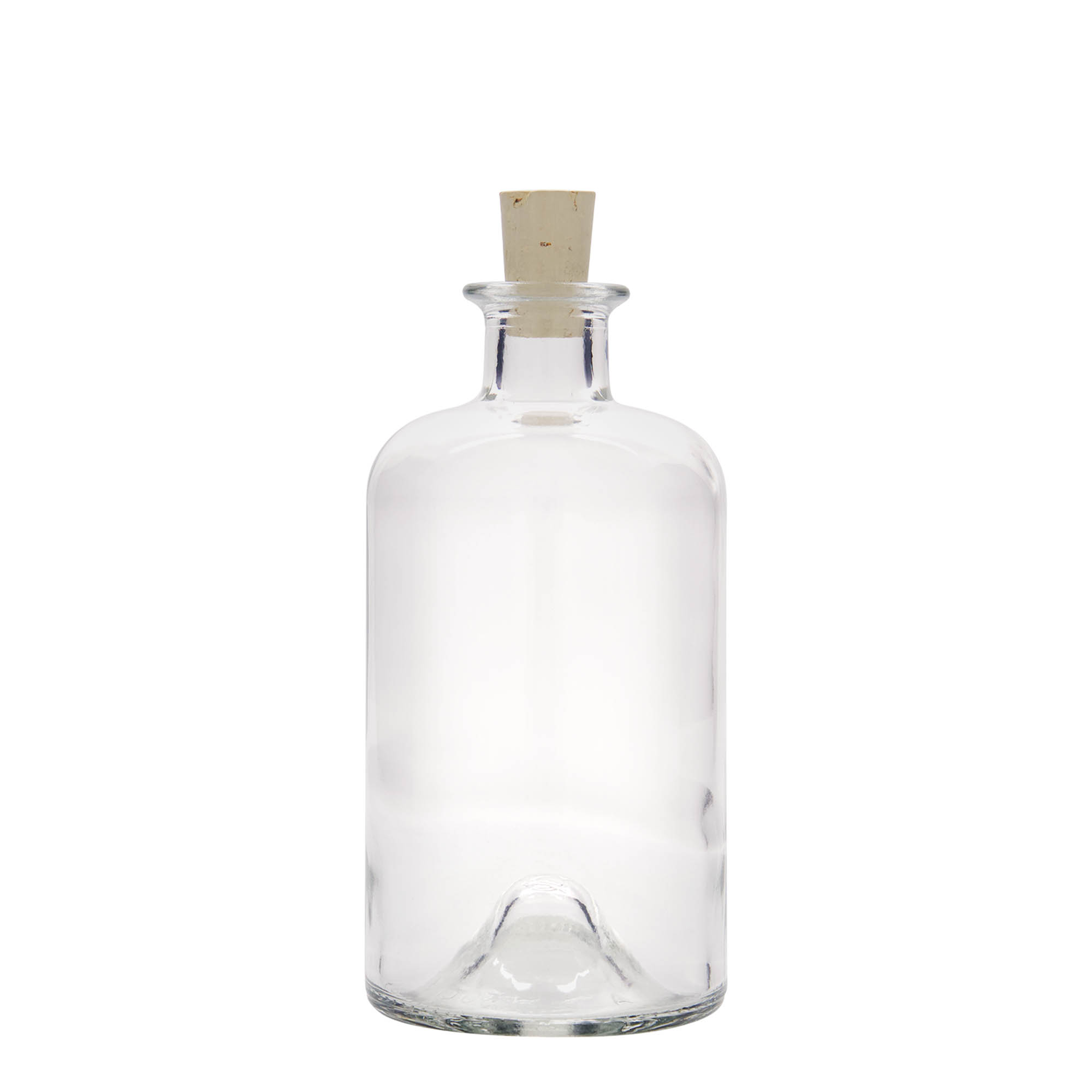 500 ml glass apothecary bottle 'Doktor', closure: cork