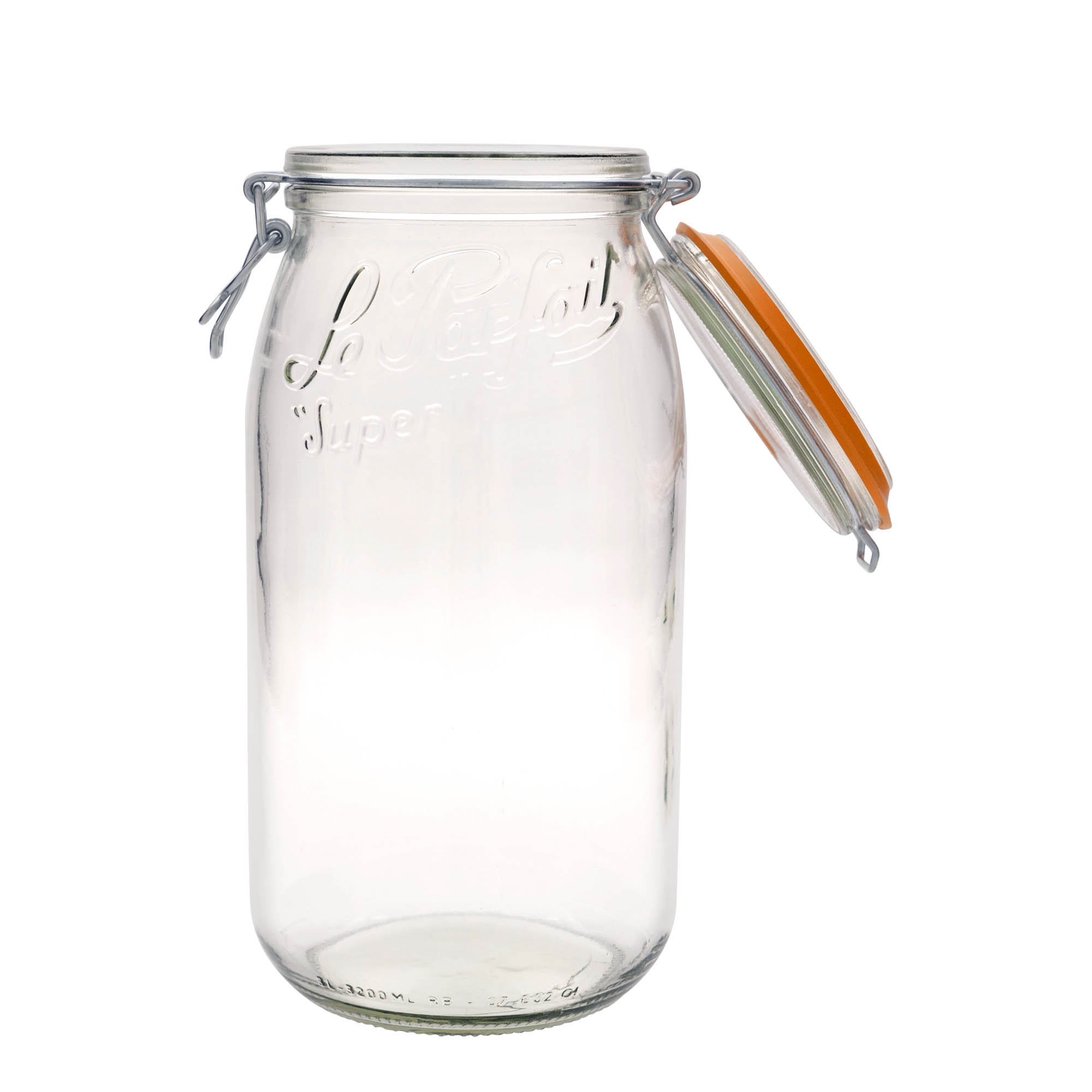 3,000 ml clip top jar 'Le Parfait Super Bocal', closure: clip top