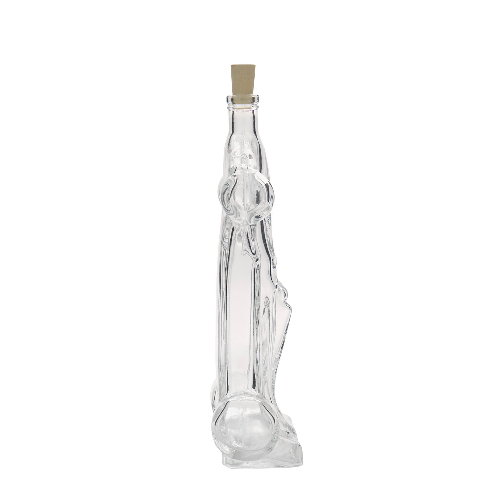 200 ml glass bottle 'Racecar', closure: cork