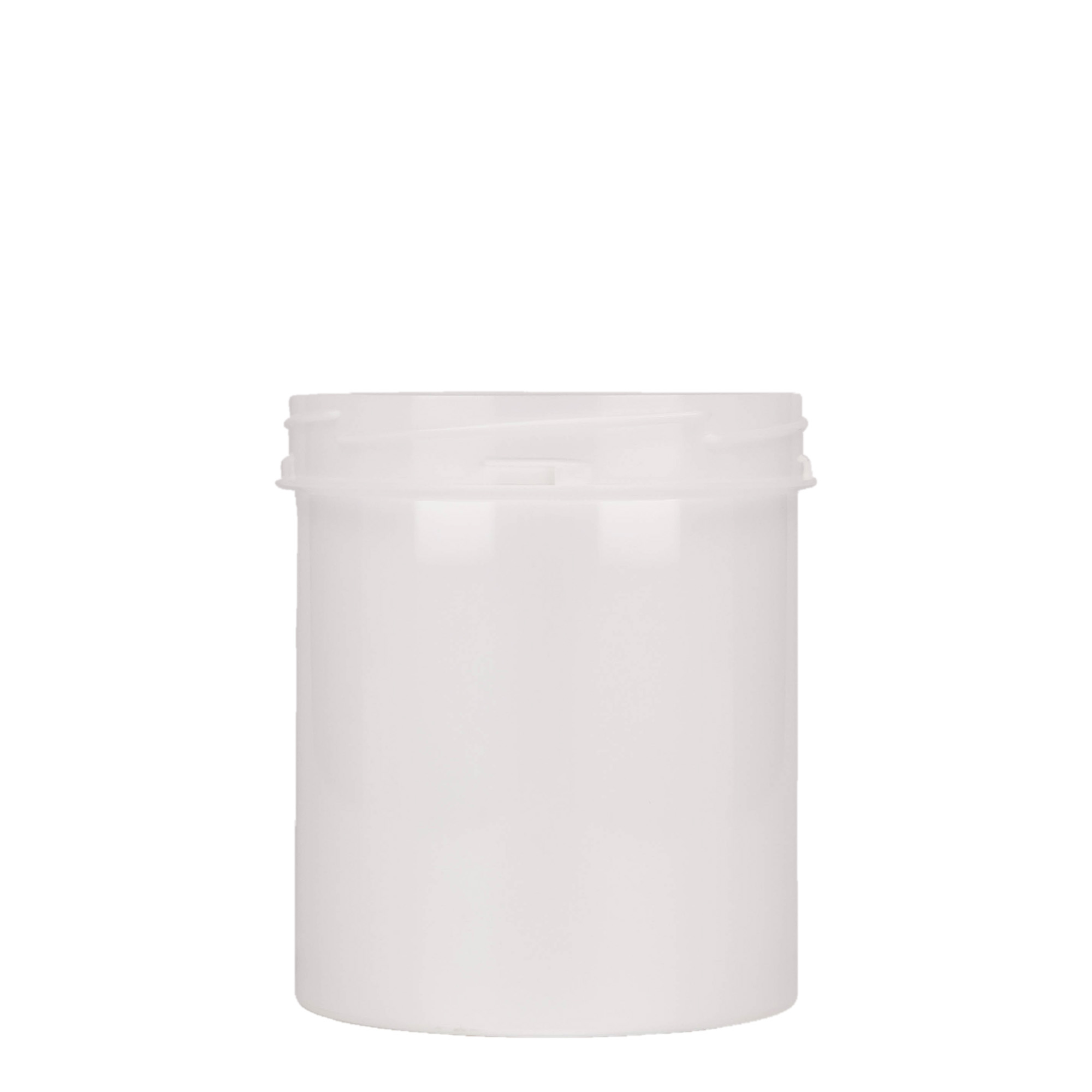 500 ml plastic jar 'Securilock', PP, white, closure: screw cap