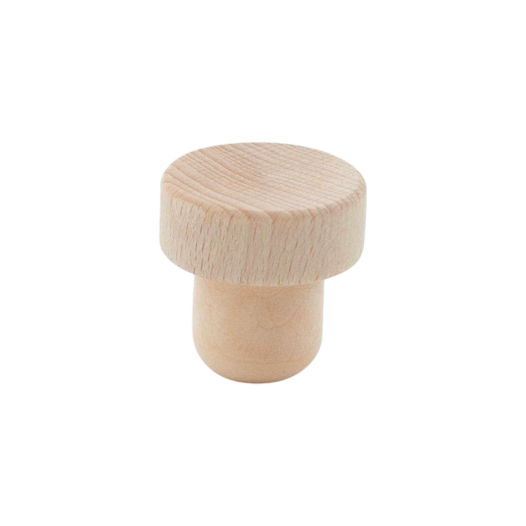 21.5 mm mushroom cork, wood, for opening: cork