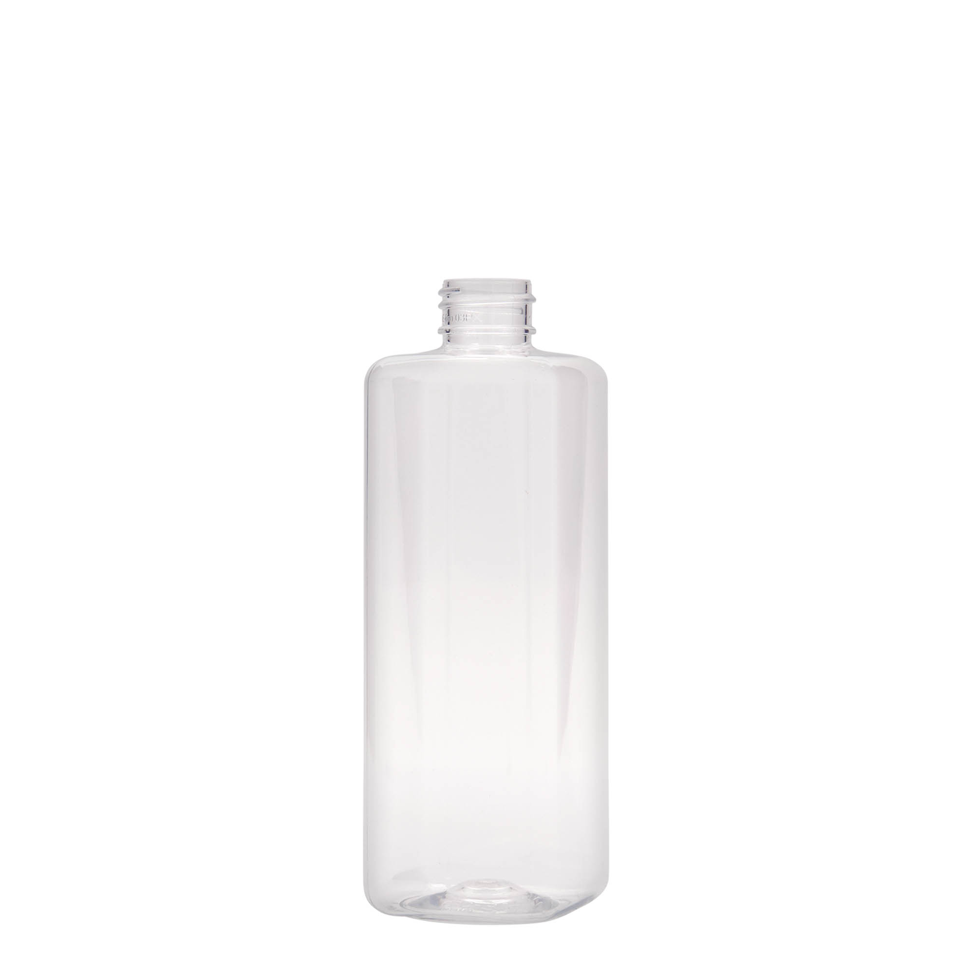 300 ml PET bottle 'Karl', square, plastic, closure: GPI 24/410