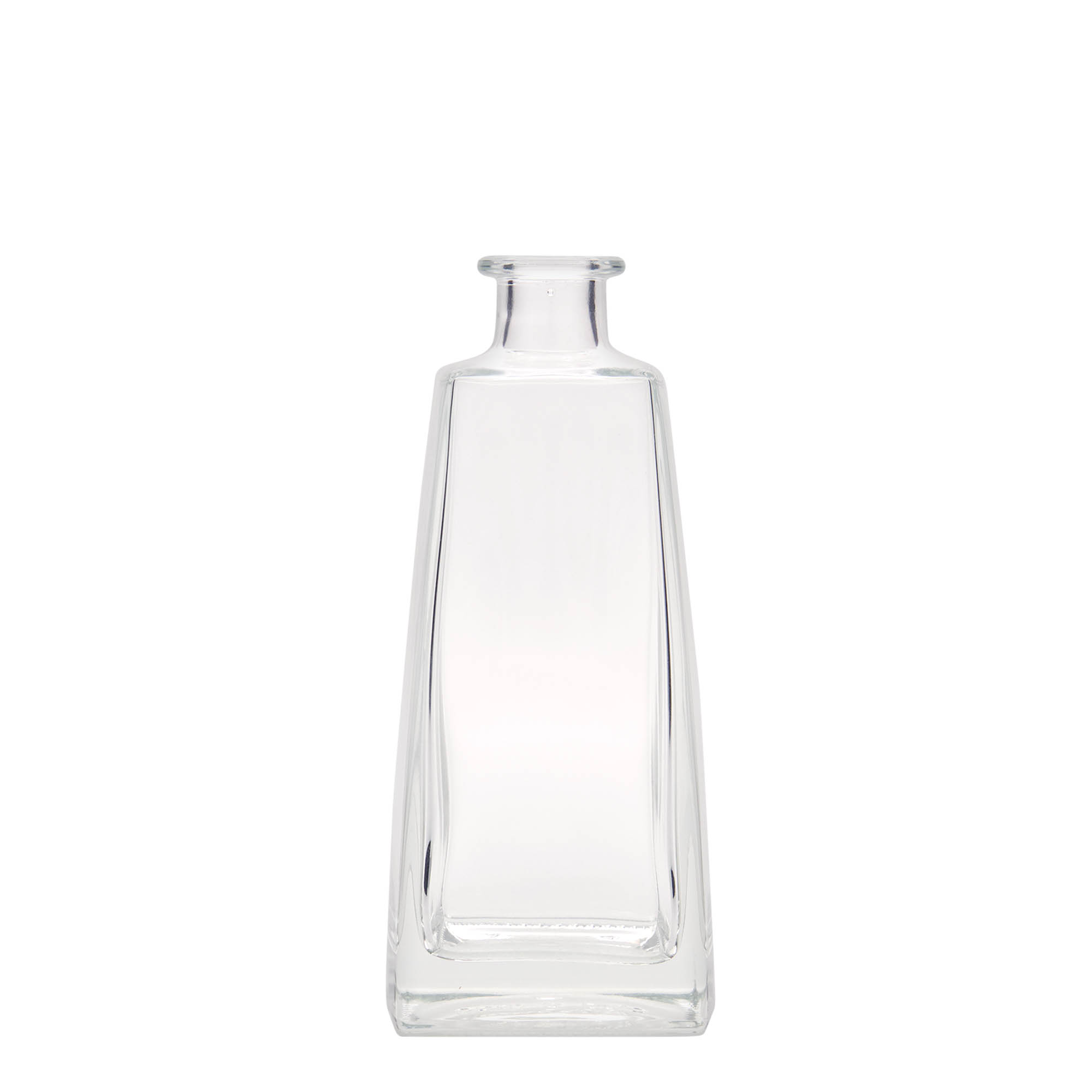 350 ml glass bottle 'Timmy', rectangular, closure: cork