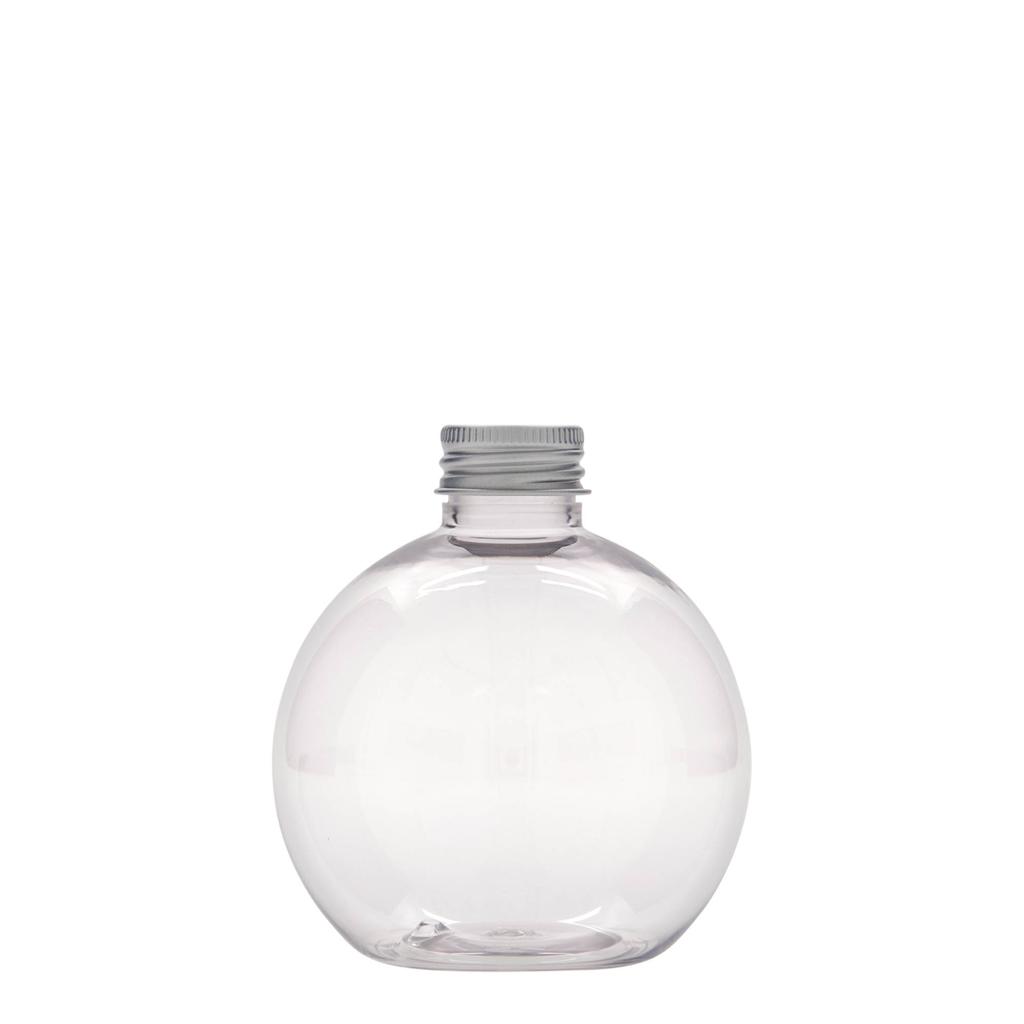 250 ml PET bottle 'Perry', round, plastic, closure: GPI 24/410