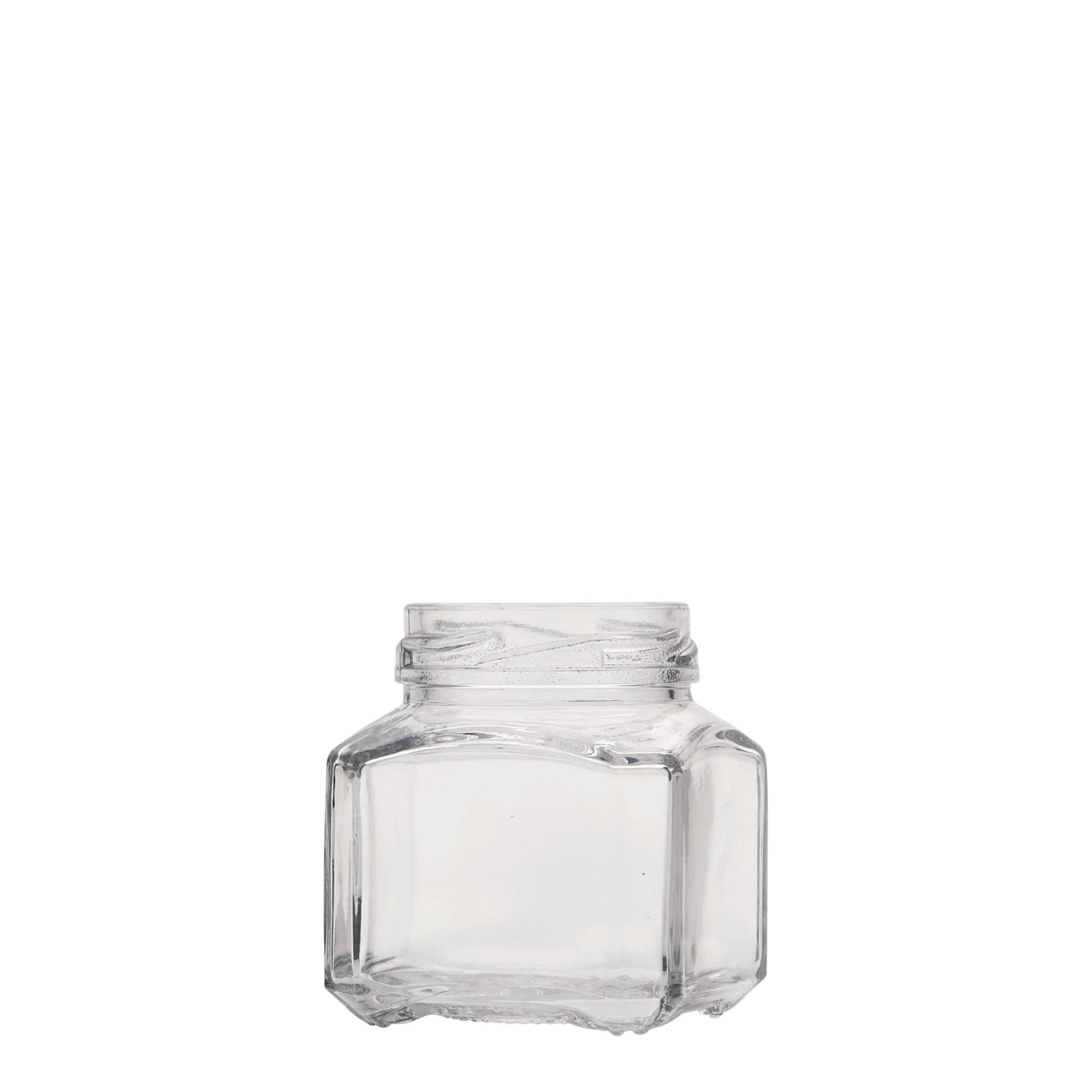 106 ml square jar 'Milano', closure: twist off (TO 48)