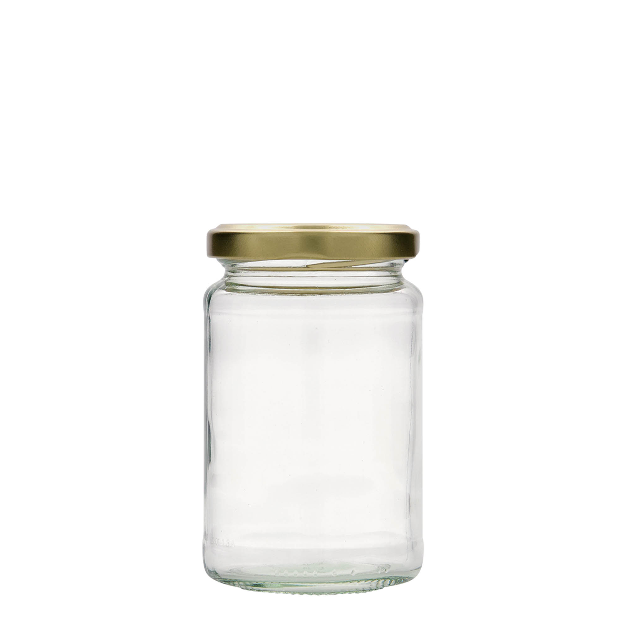 225 ml tall round jar, closure: twist off (TO 58)