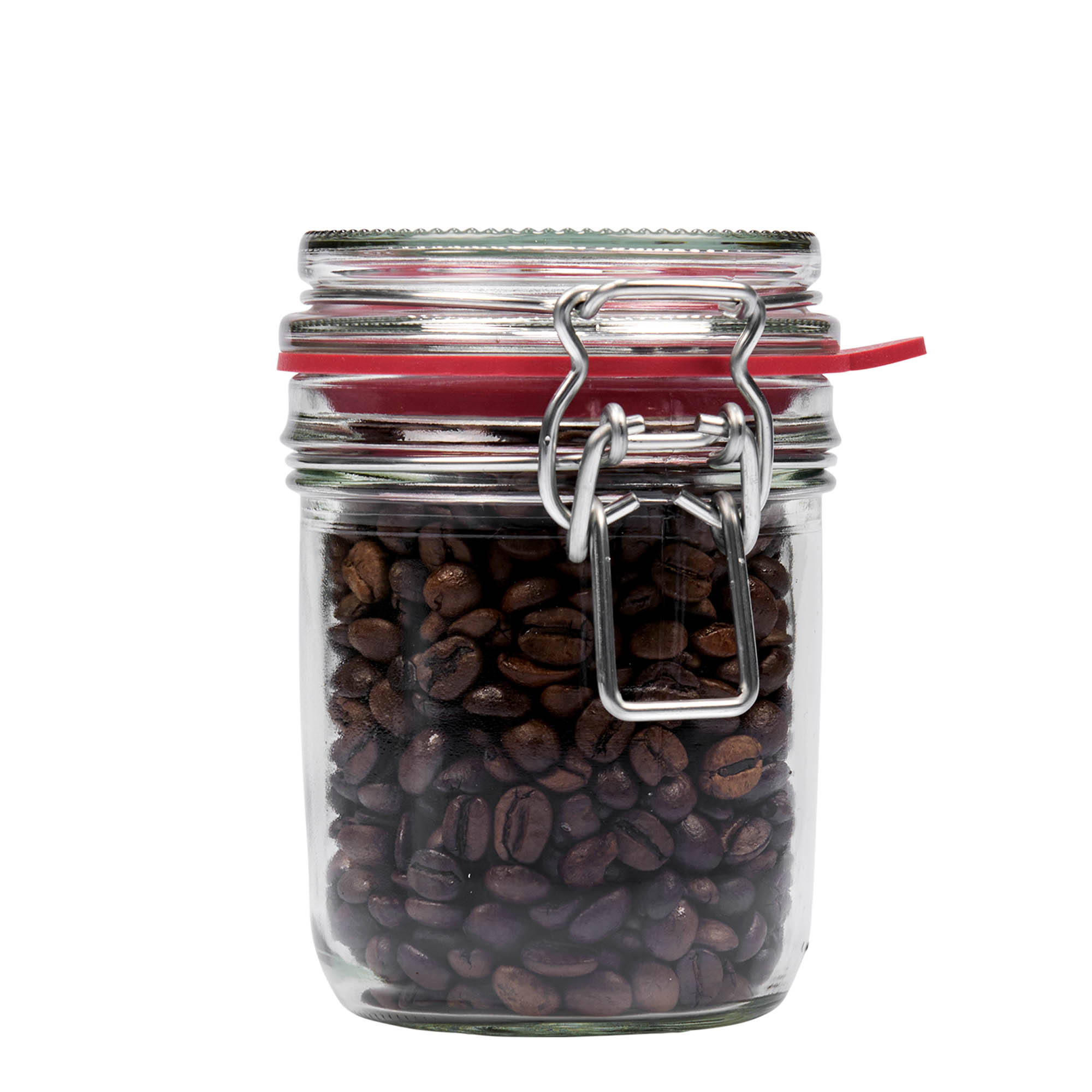 370 ml clip top jar, closure: clip top