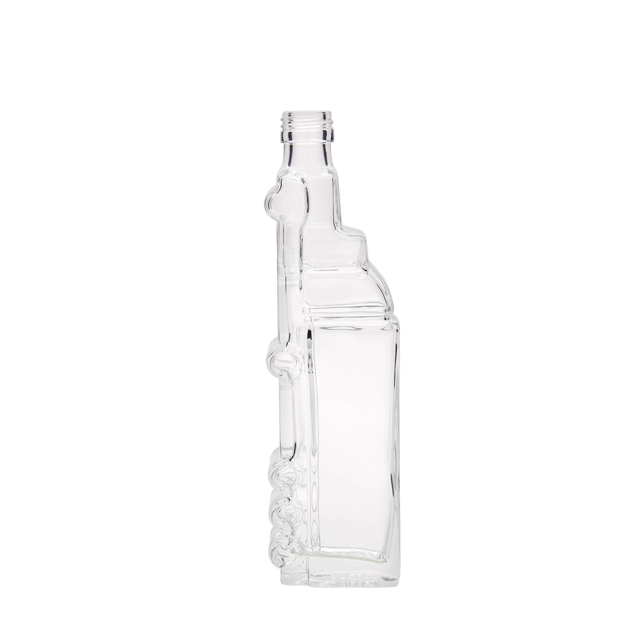 200 ml glass bottle 'Truck', closure: PP 25