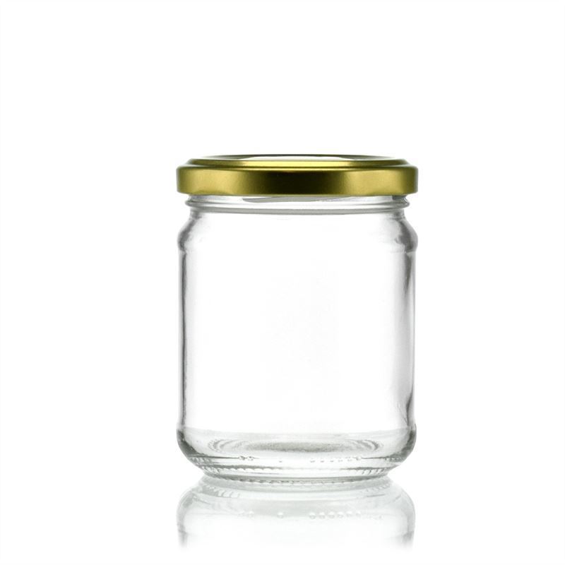 212 ml round jar, closure: twist off (TO 63)