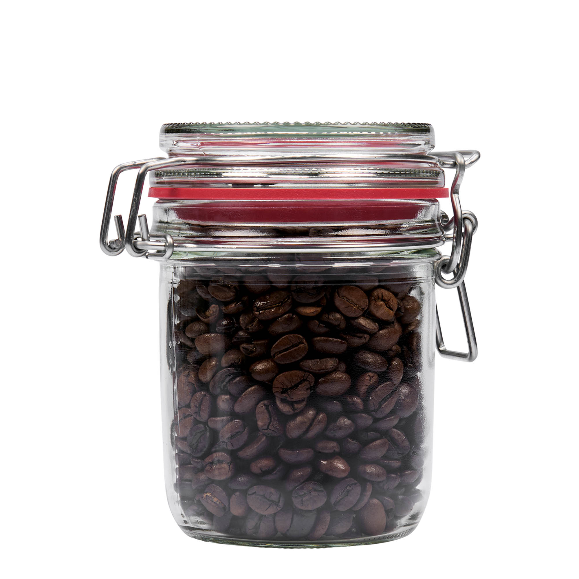 370 ml clip top jar, closure: clip top