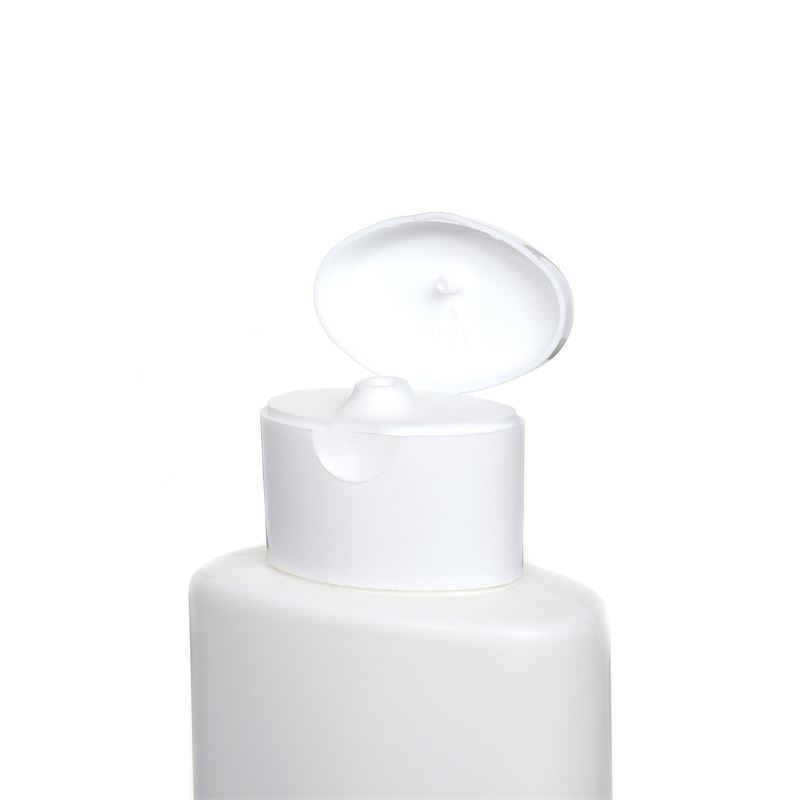 250 ml plastic bottle 'Indy', oval, HDPE, white, closure: screw cap