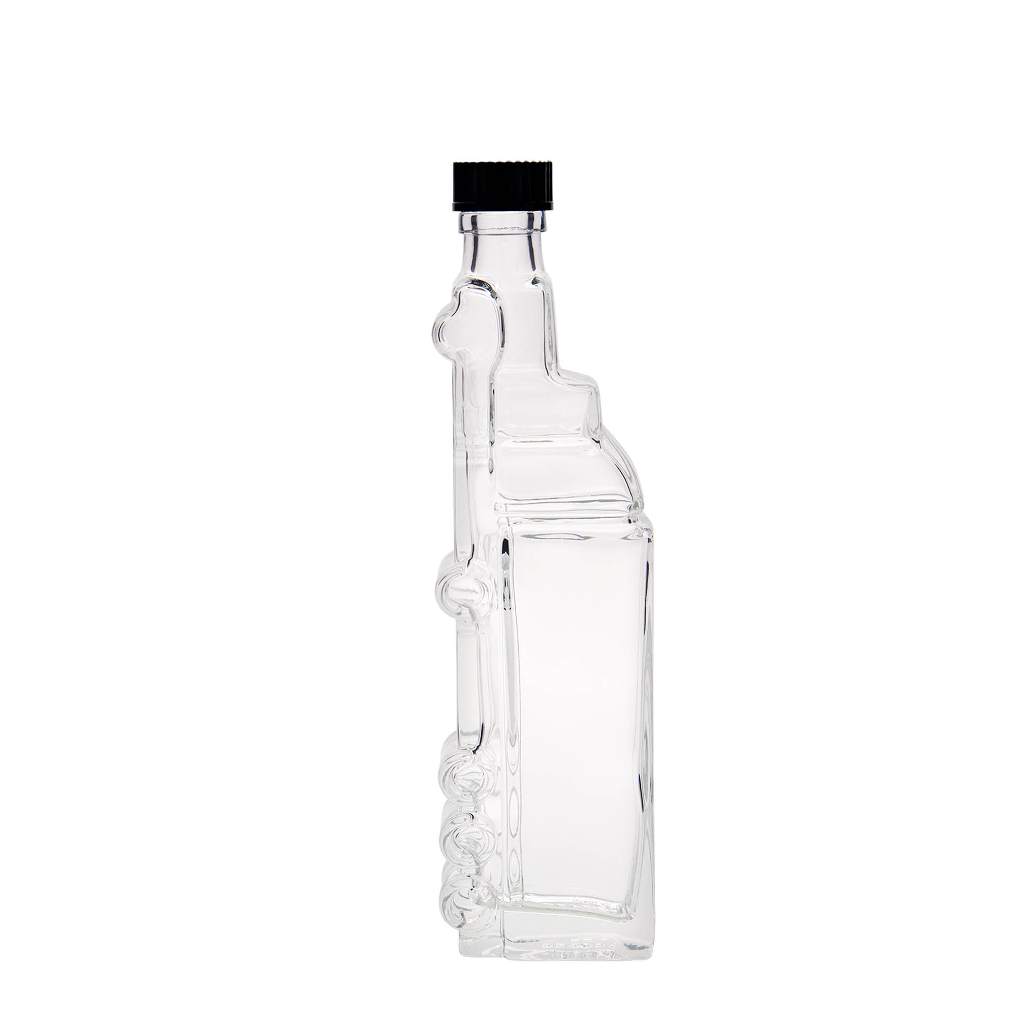 200 ml glass bottle 'Truck', closure: PP 25