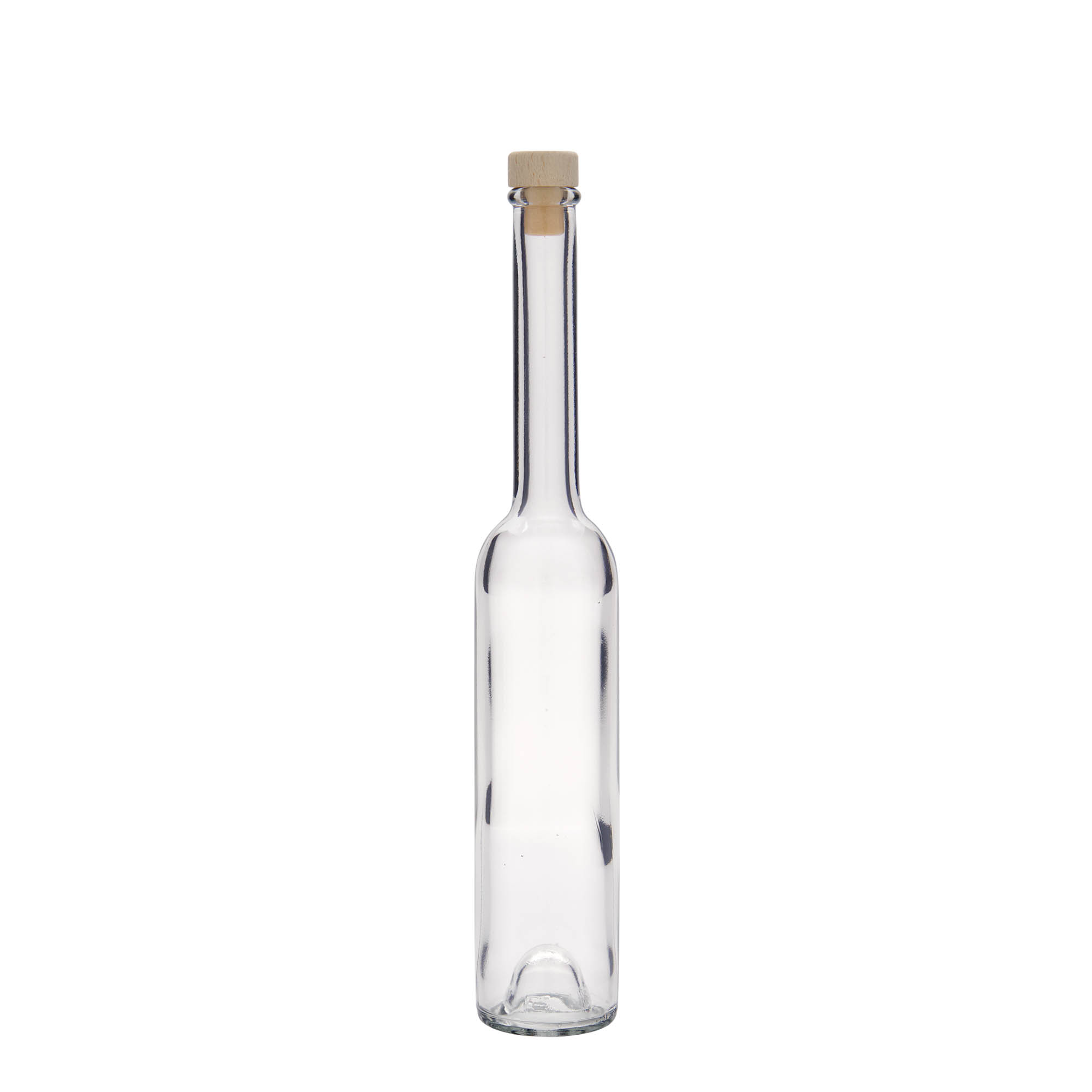 100 ml glass bottle 'Platina', closure: cork