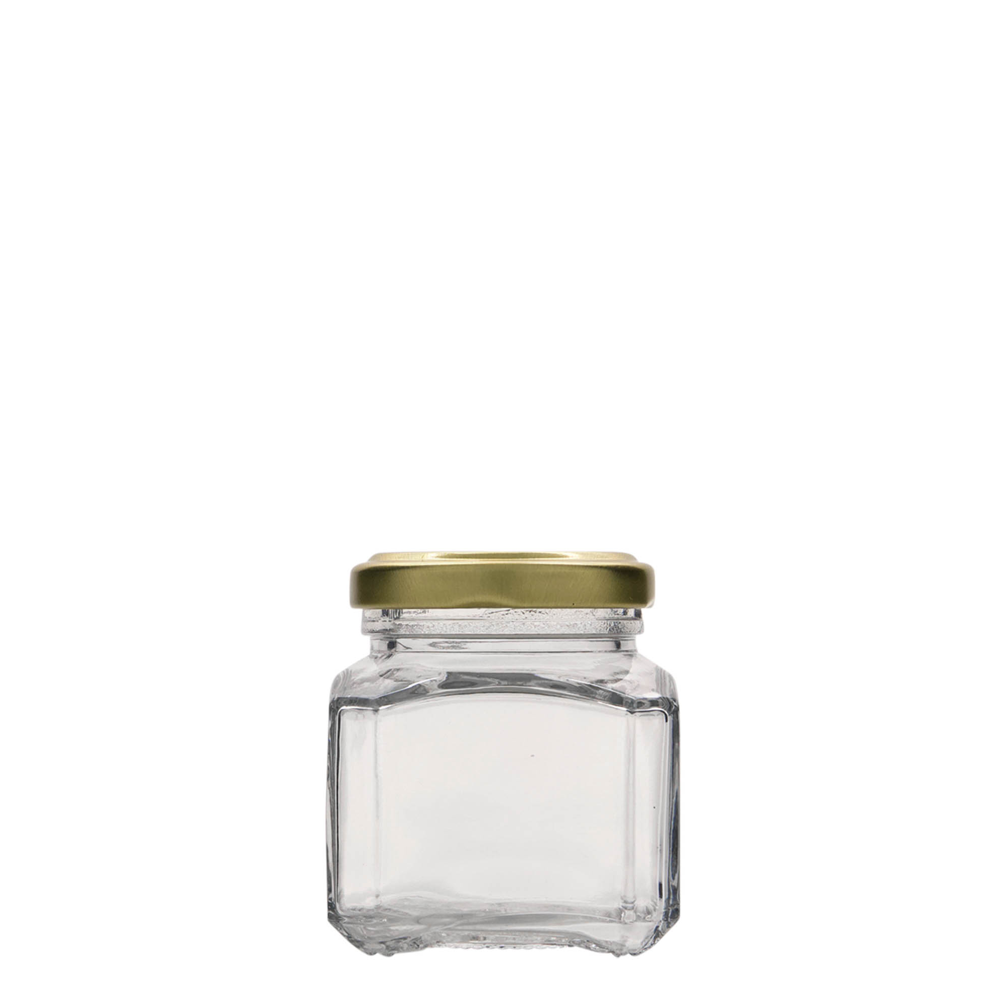 106 ml square jar 'Milano', closure: twist off (TO 48)