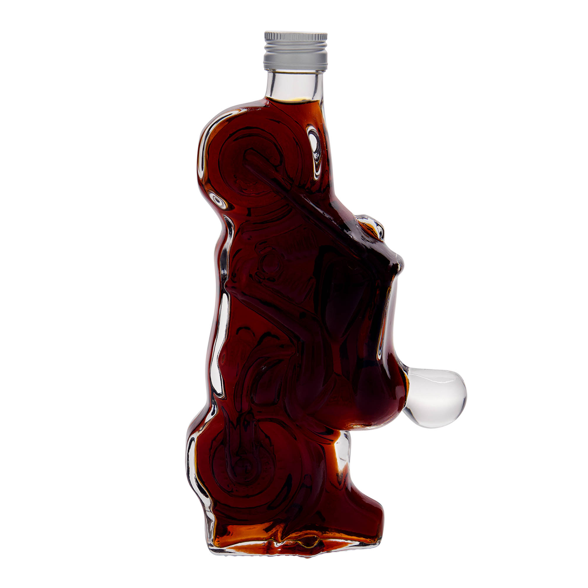 350 ml glass bottle 'Motorcycle', closure: PP 28