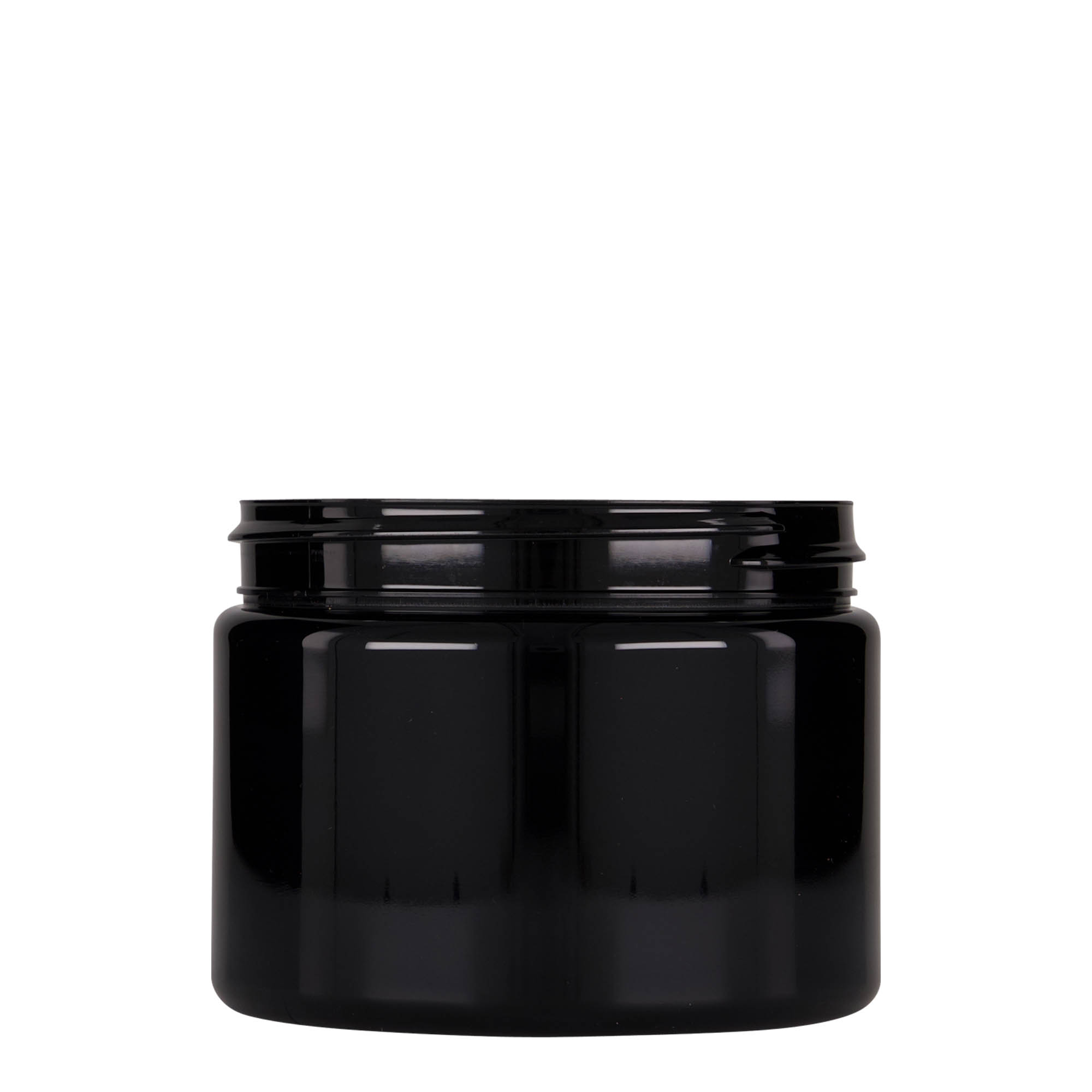 500 ml PET jar 'Isabella', black, closure: 100/400