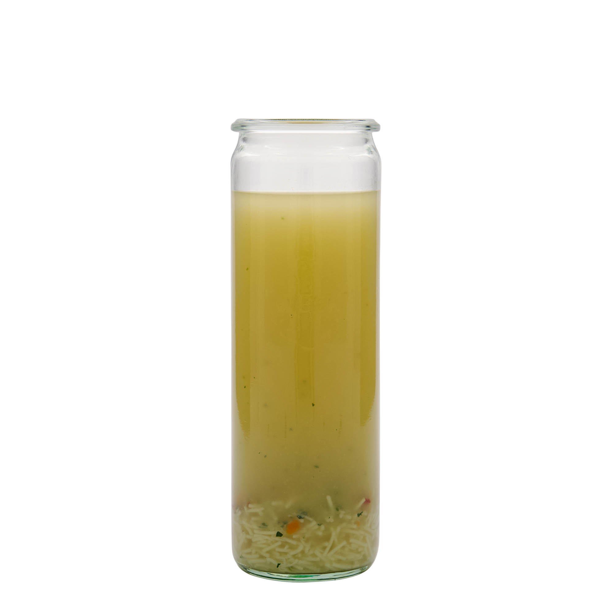 600 ml WECK tall cylinder jar, closure: round rim