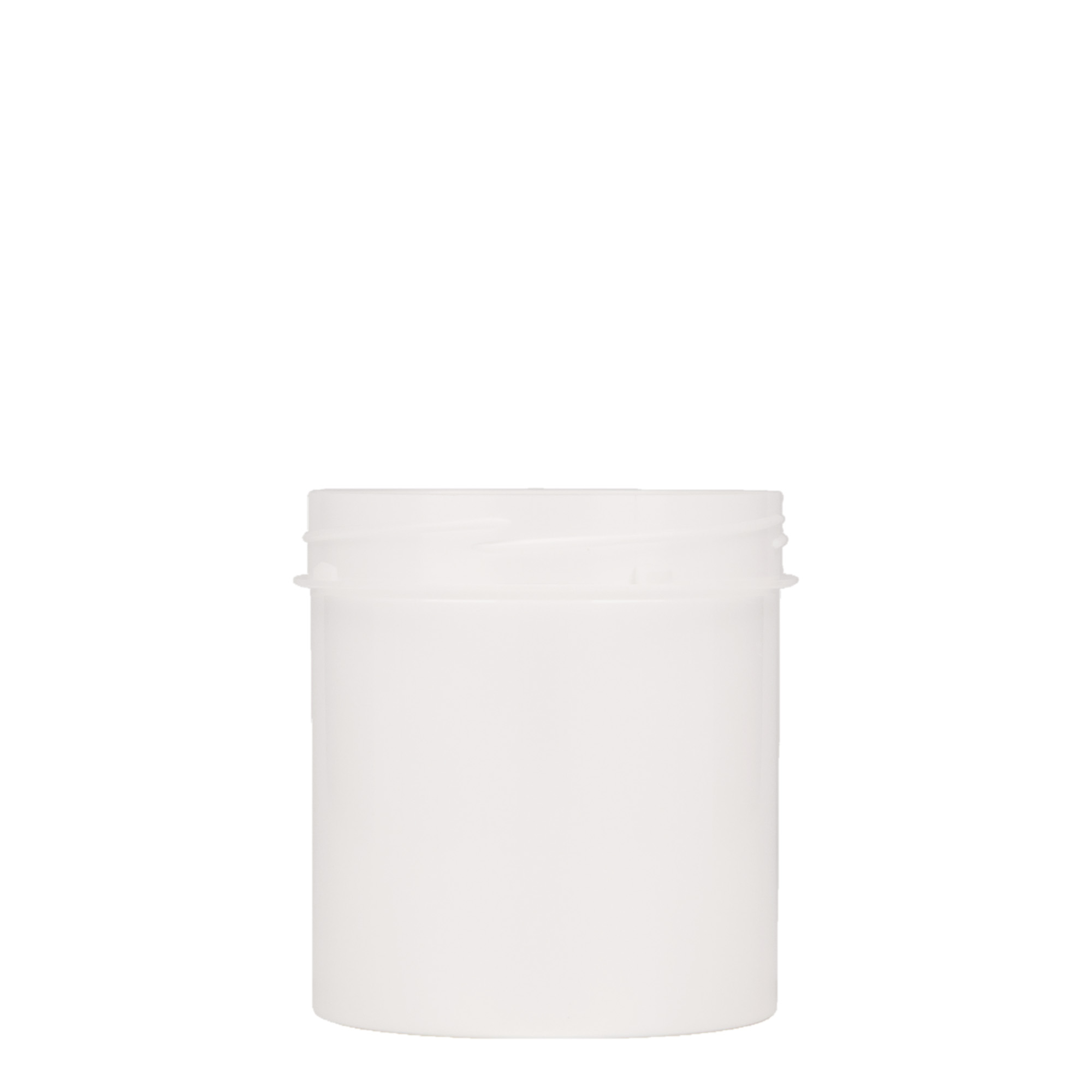 250 ml plastic jar 'Securilock', PP, white, closure: screw cap