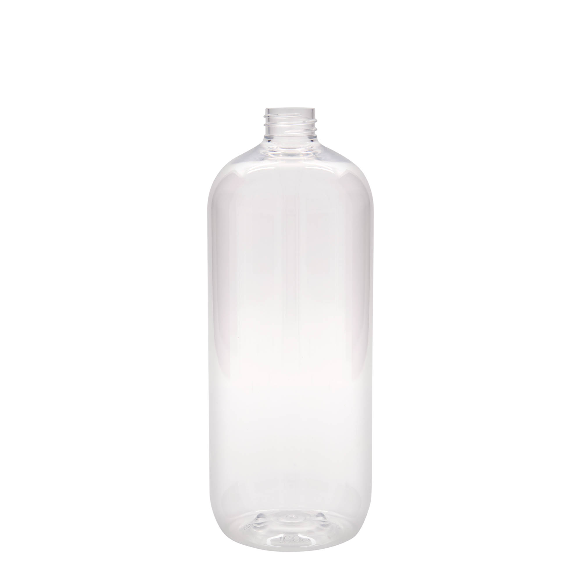 1,000 ml PET bottle 'Boston', plastic, closure: GPI 28/410