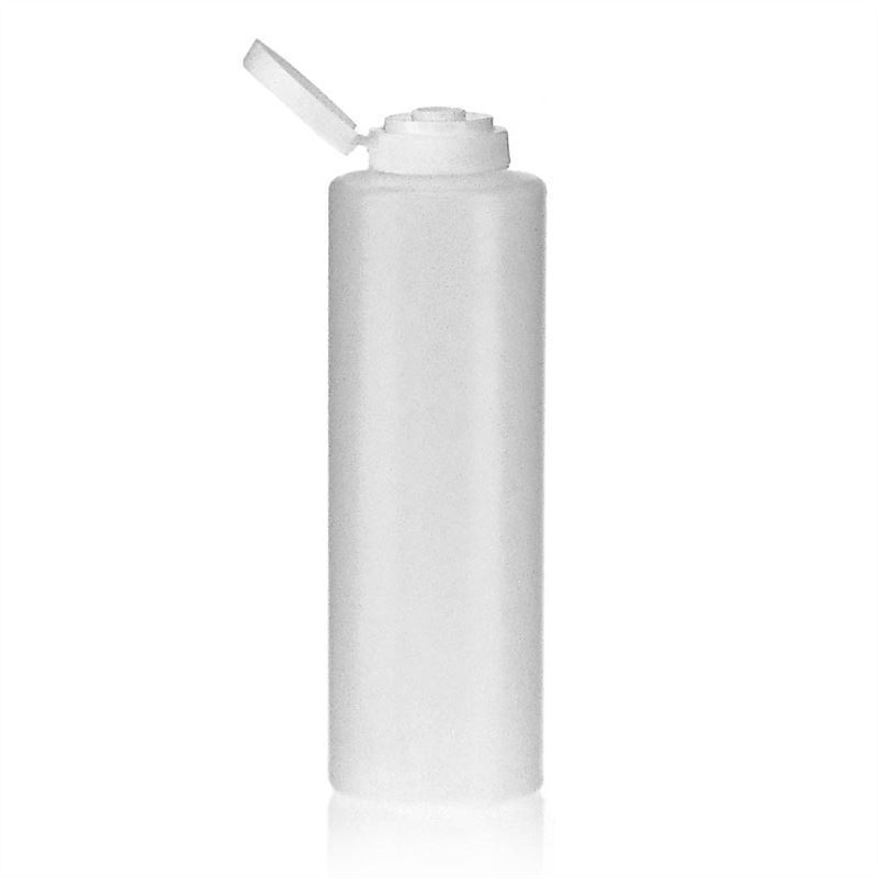 500 ml condiment bottle, LDPE plastic, natural, closure: GPI 38/400