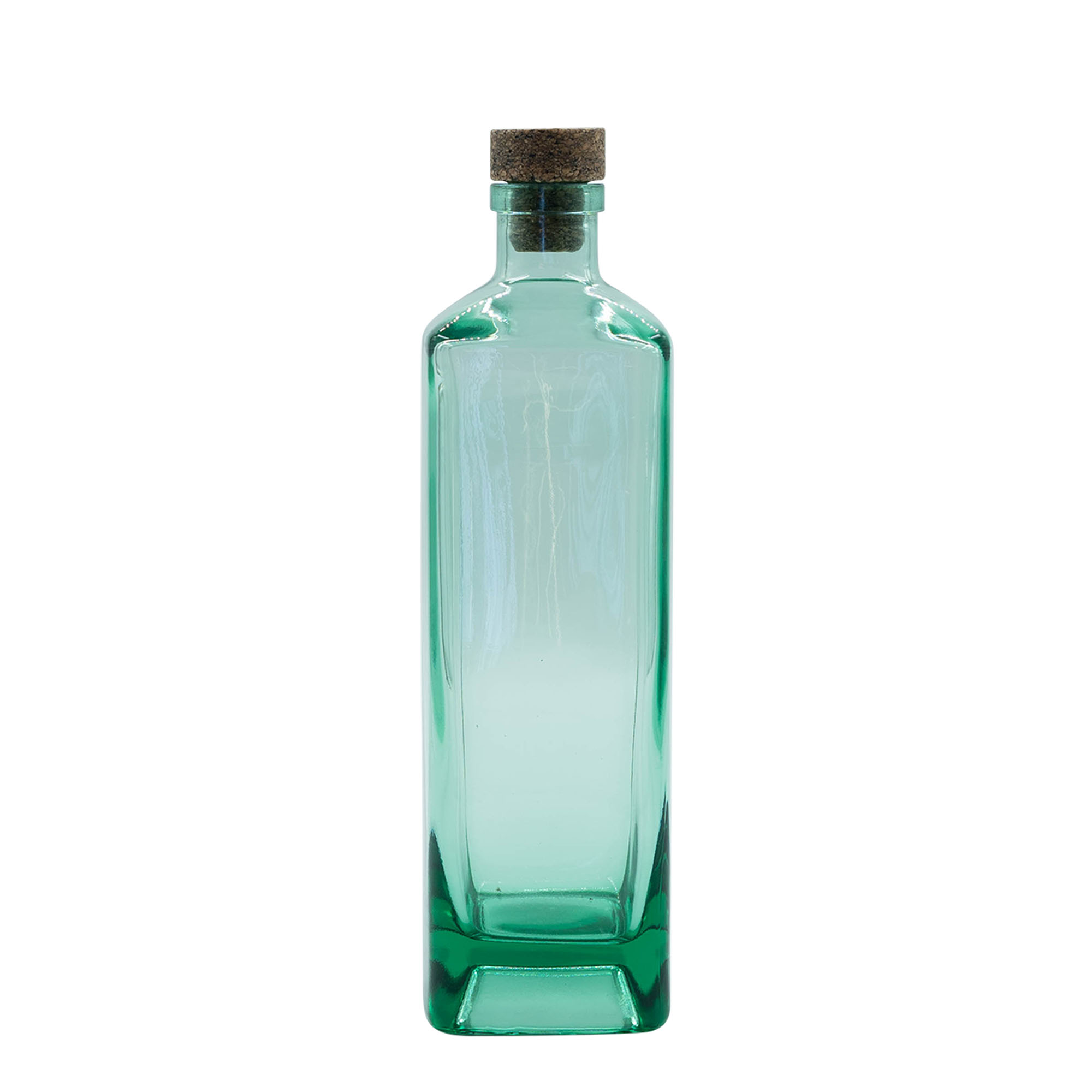 700 ml glass bottle 'Silo', mouth: cork