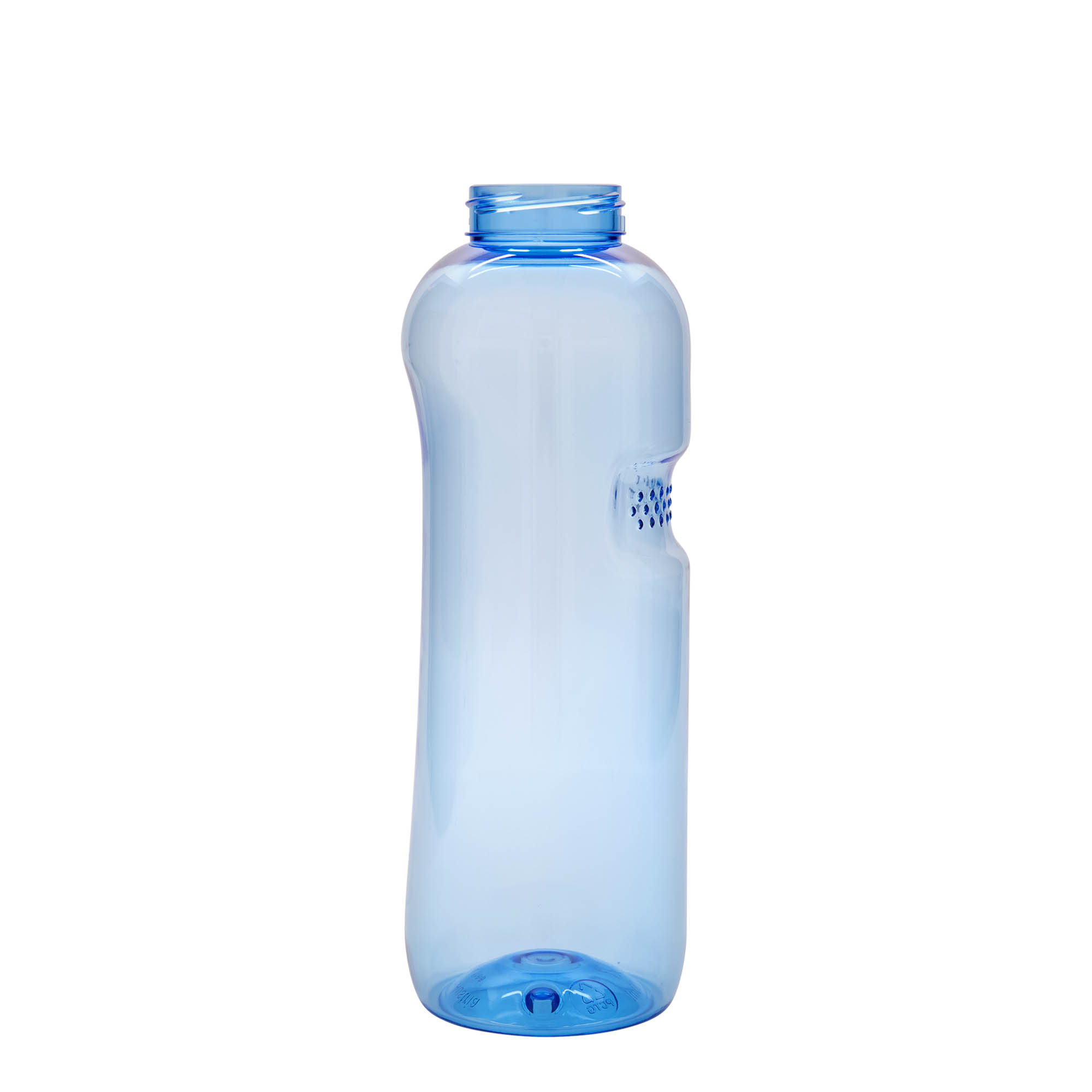 1,000 ml PET water bottle 'Kavodrink', plastic, blue