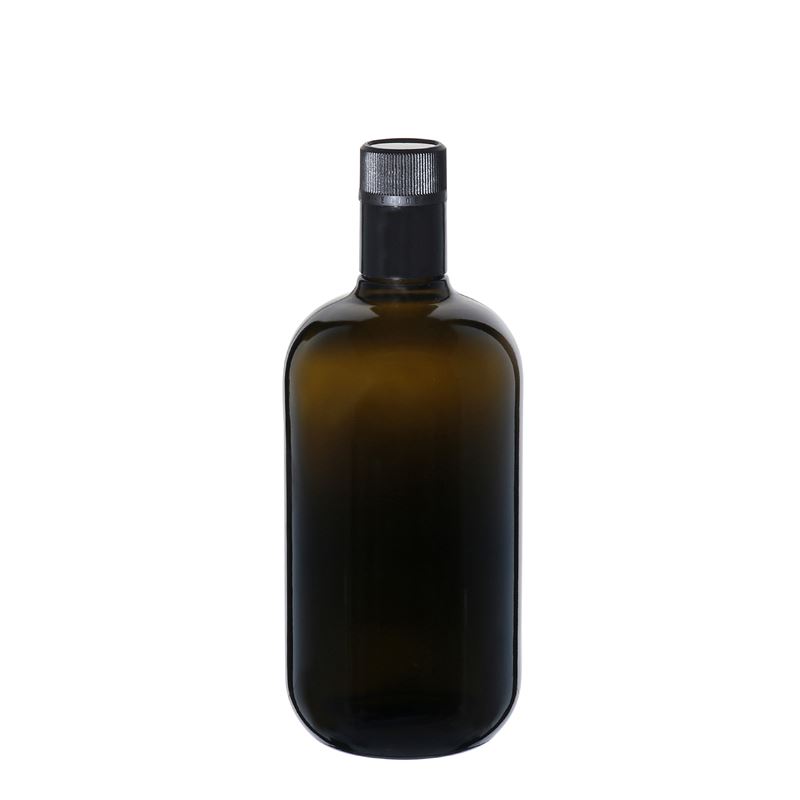 750 ml oil/vinegar bottle 'Biolio', glass, antique green, closure: DOP