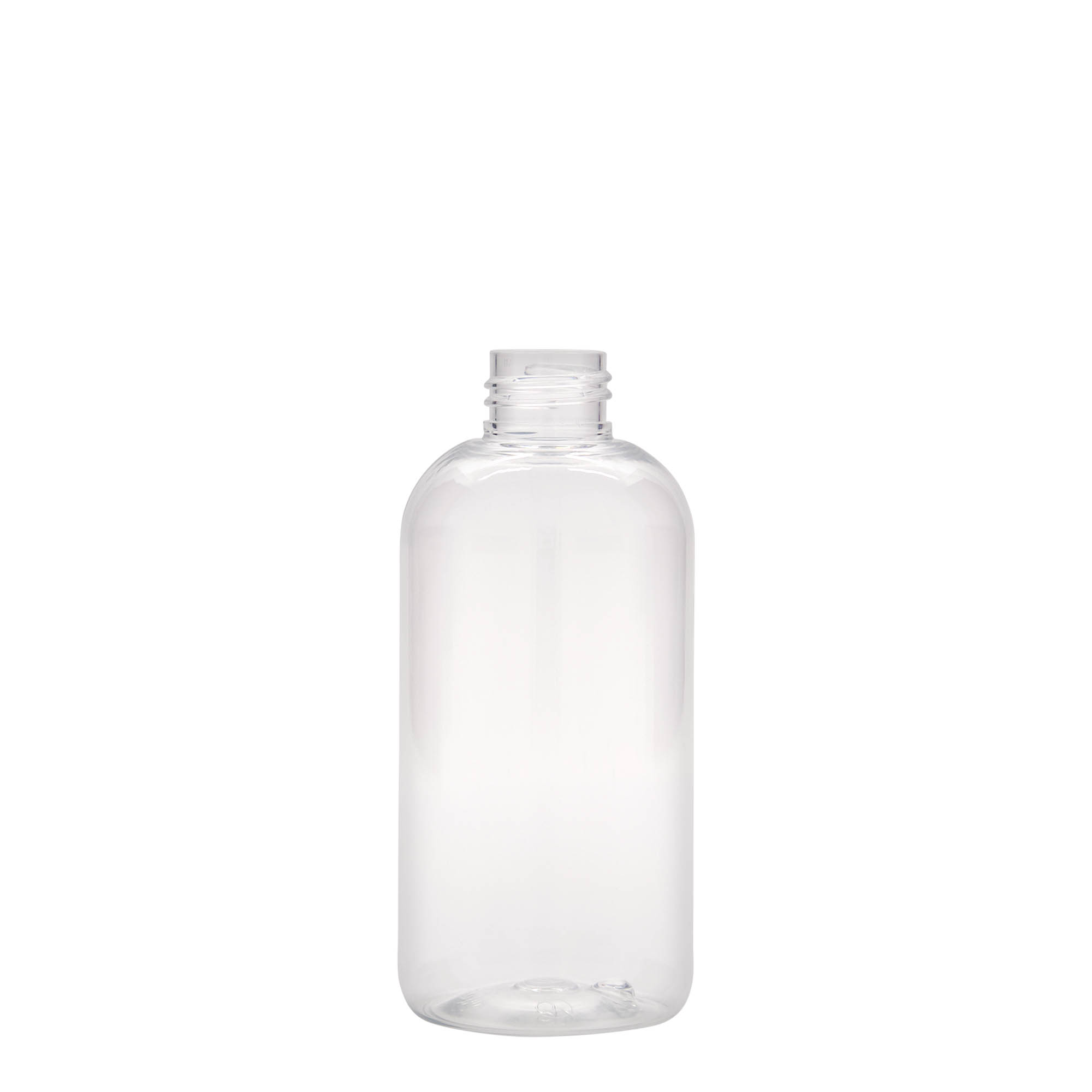 200 ml PET bottle 'Boston', plastic, closure: GPI 24/410