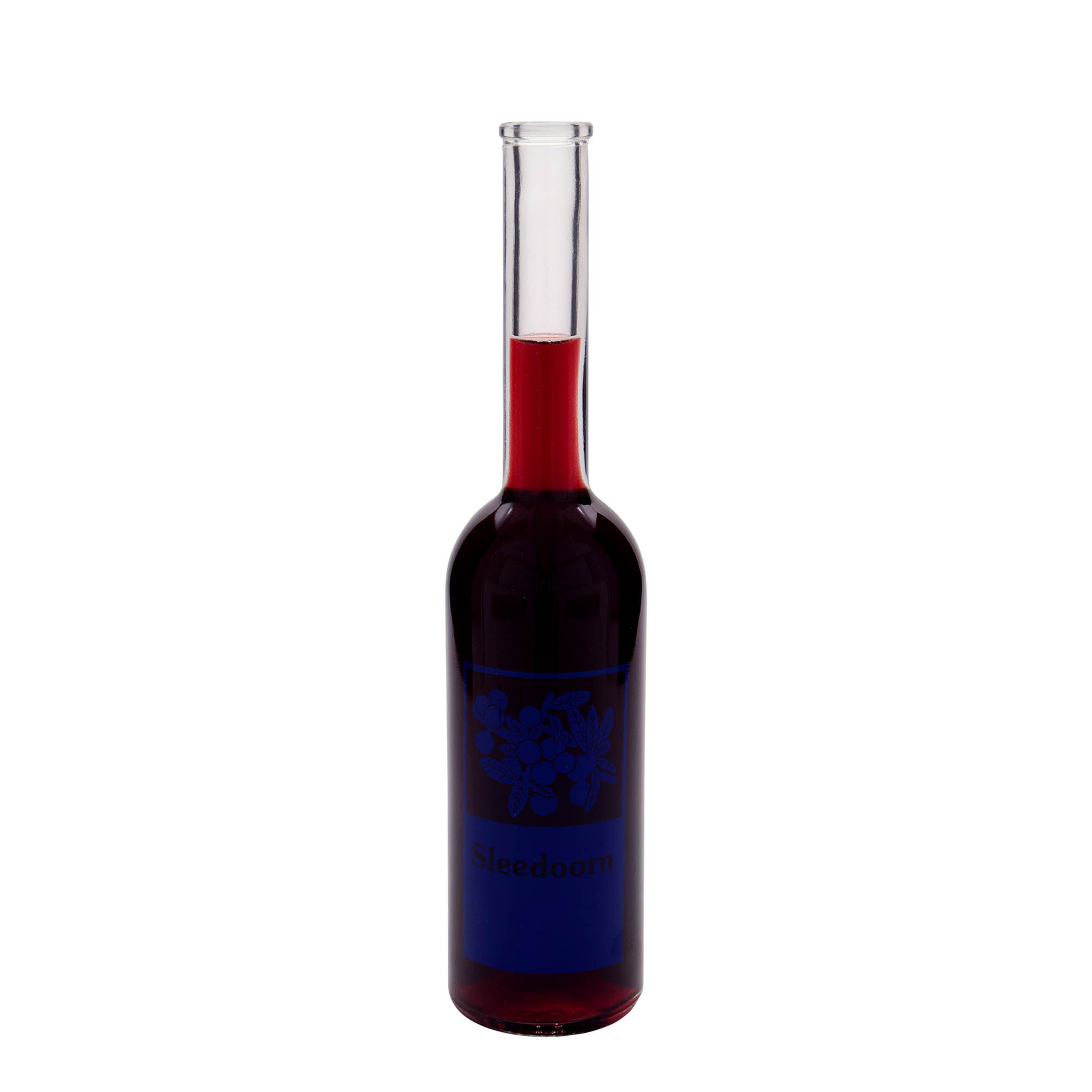 500 ml glass bottle 'Opera', print: Sleedoorn, closure: cork