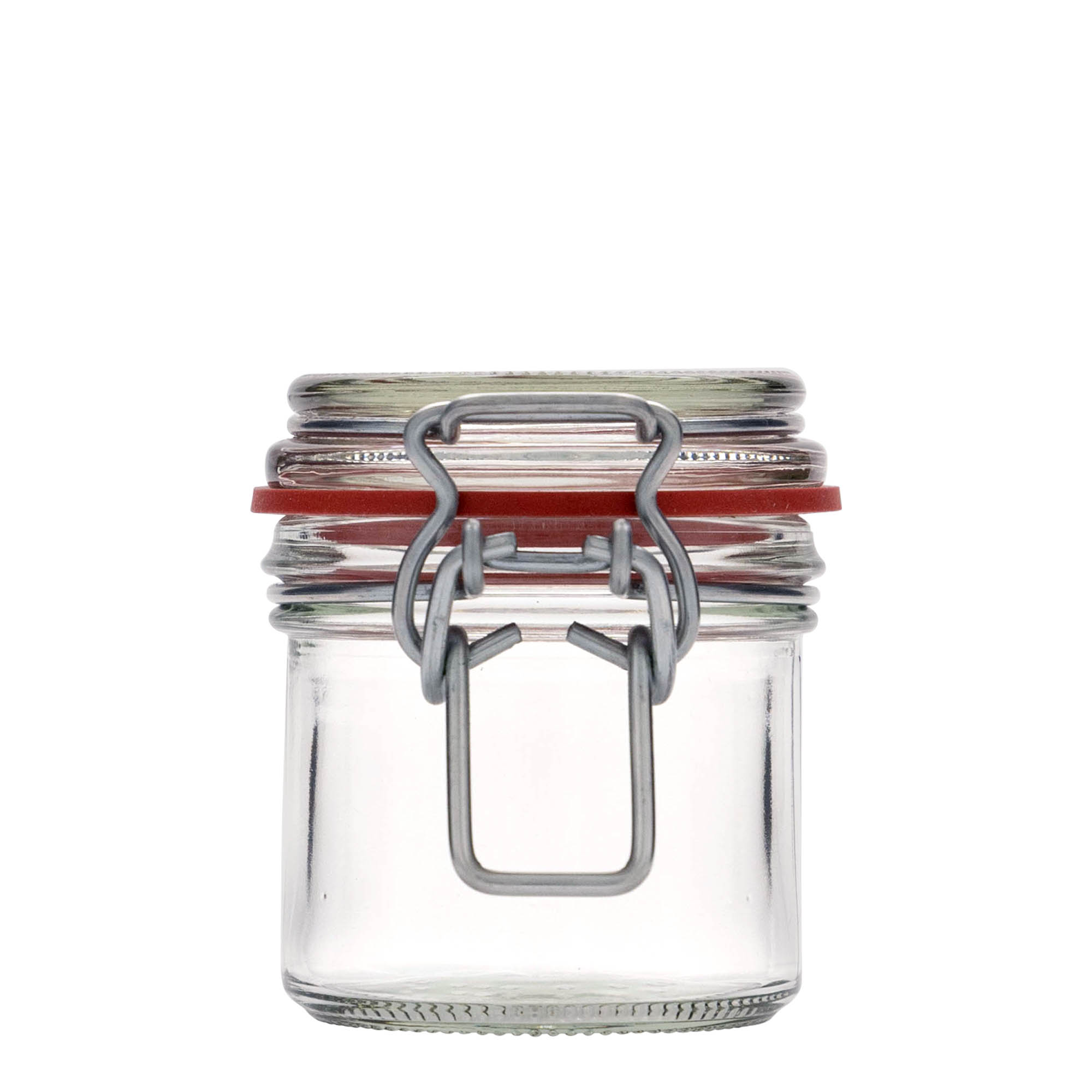 125 ml clip top jar, closure: clip top