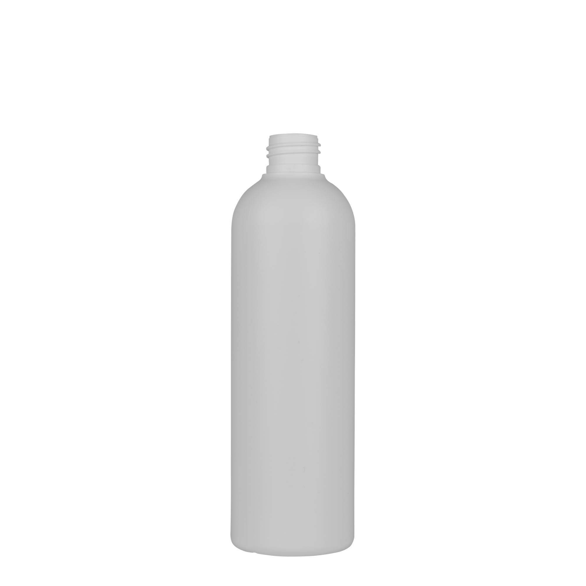 300 ml plastic bottle 'Tuffy', HDPE, white, closure: GPI 24/410