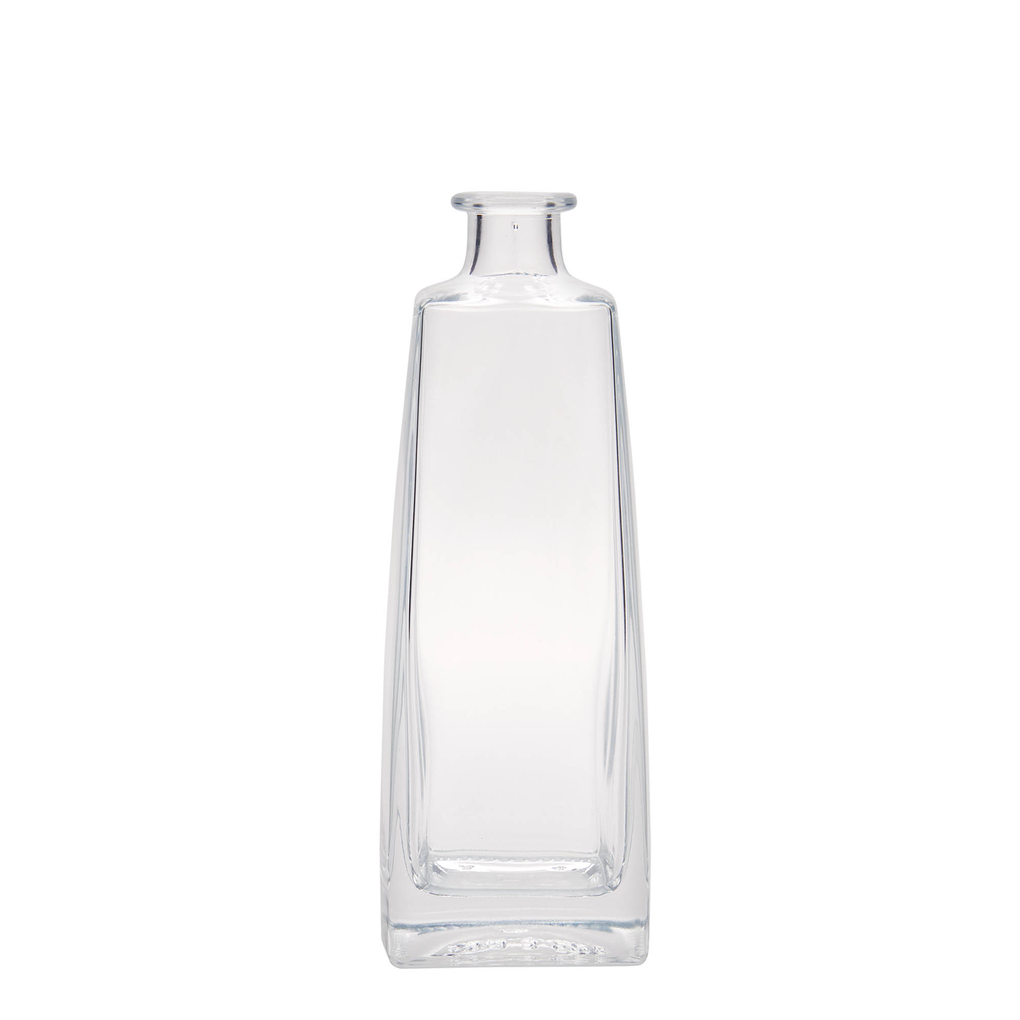 500 ml glass bottle 'Timmy', rectangular, closure: cork